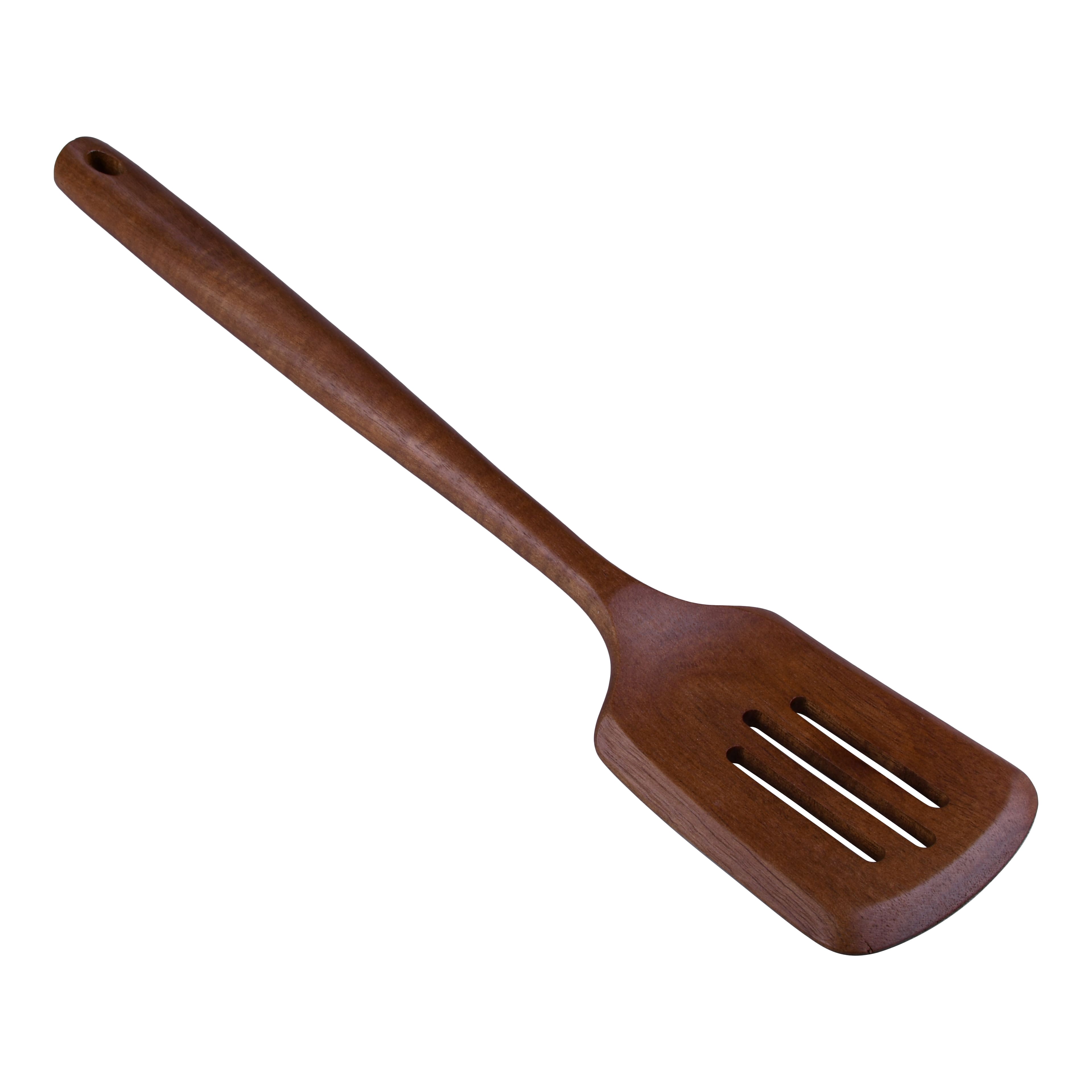 13&#x22; Acacia Wood Slotted Turner by Makery&#x2122;