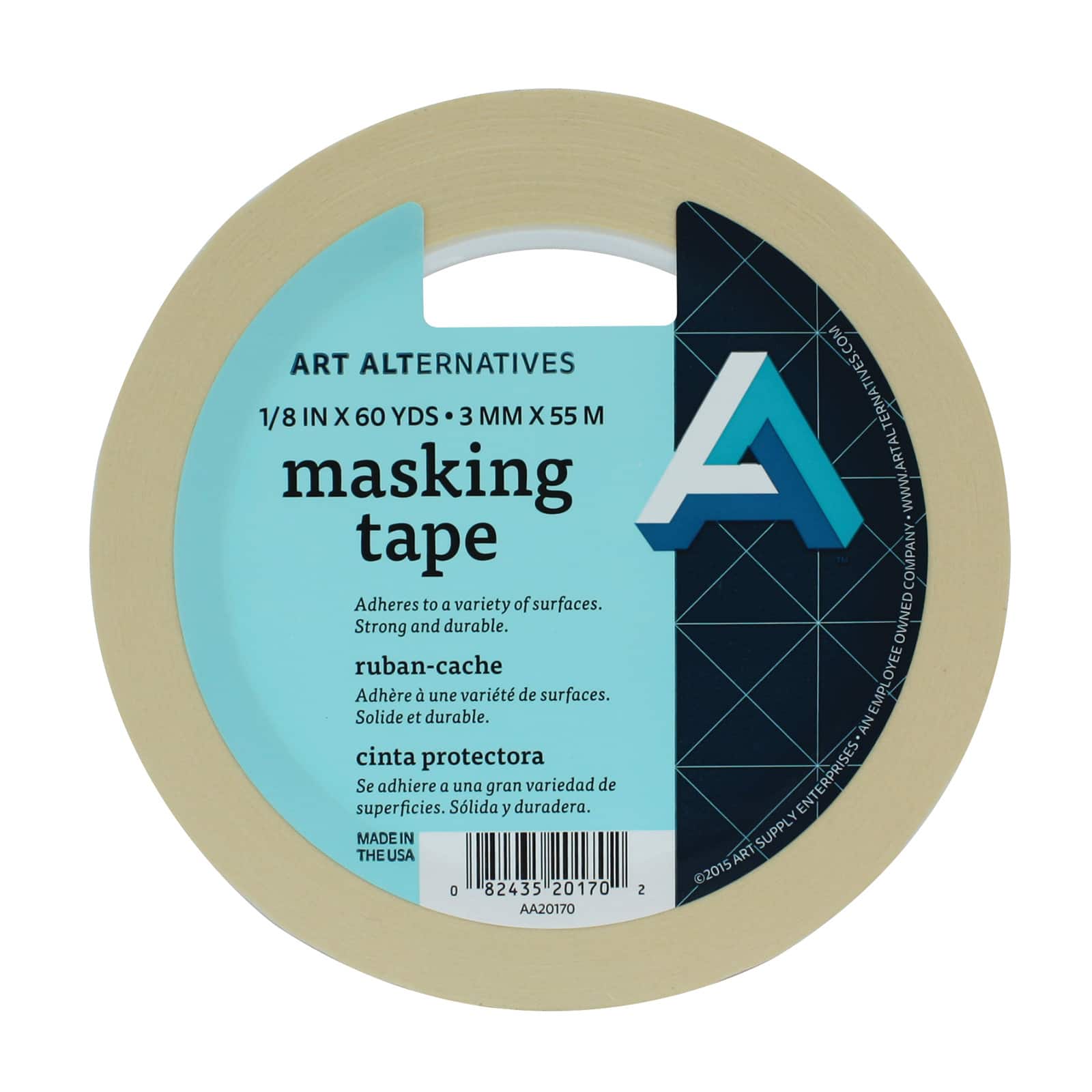 Art Materials Acid-Free Black Masking Tape 2