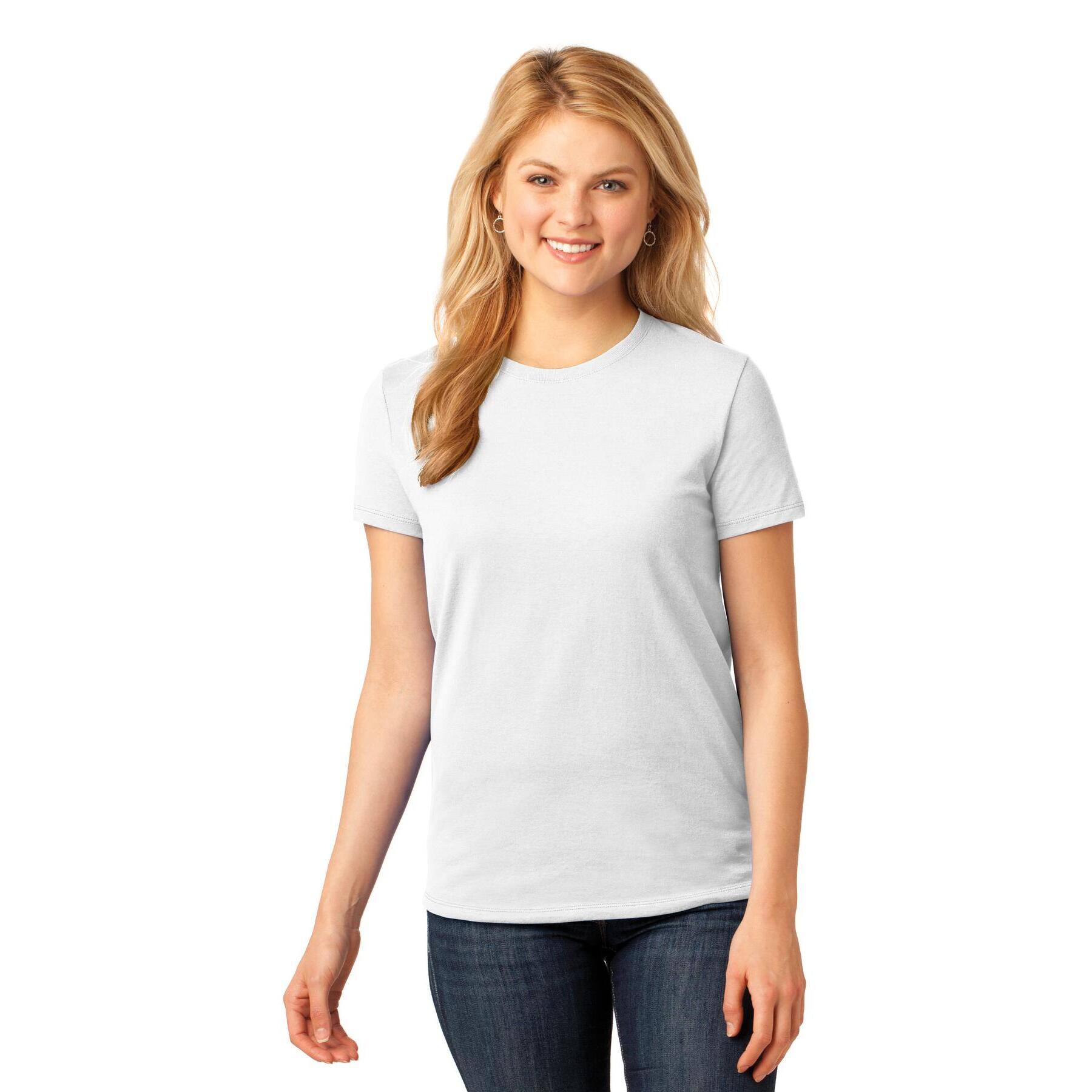Port & Company® Neutrals Core Cotton Ladies T-Shirt