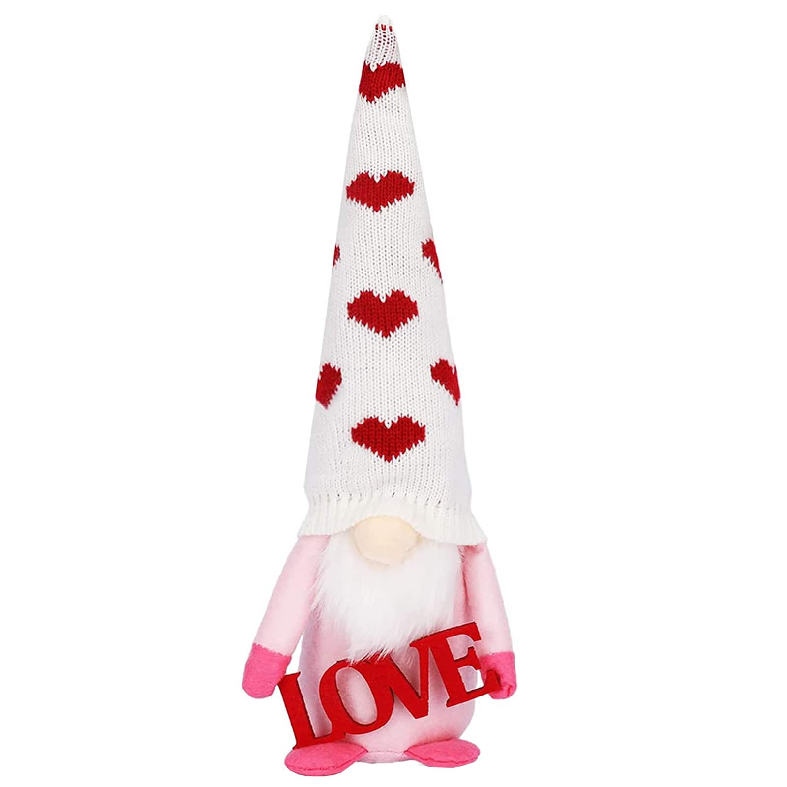 Santa&#x27;s Workshop 14&#x22; Love Gnome Decoration