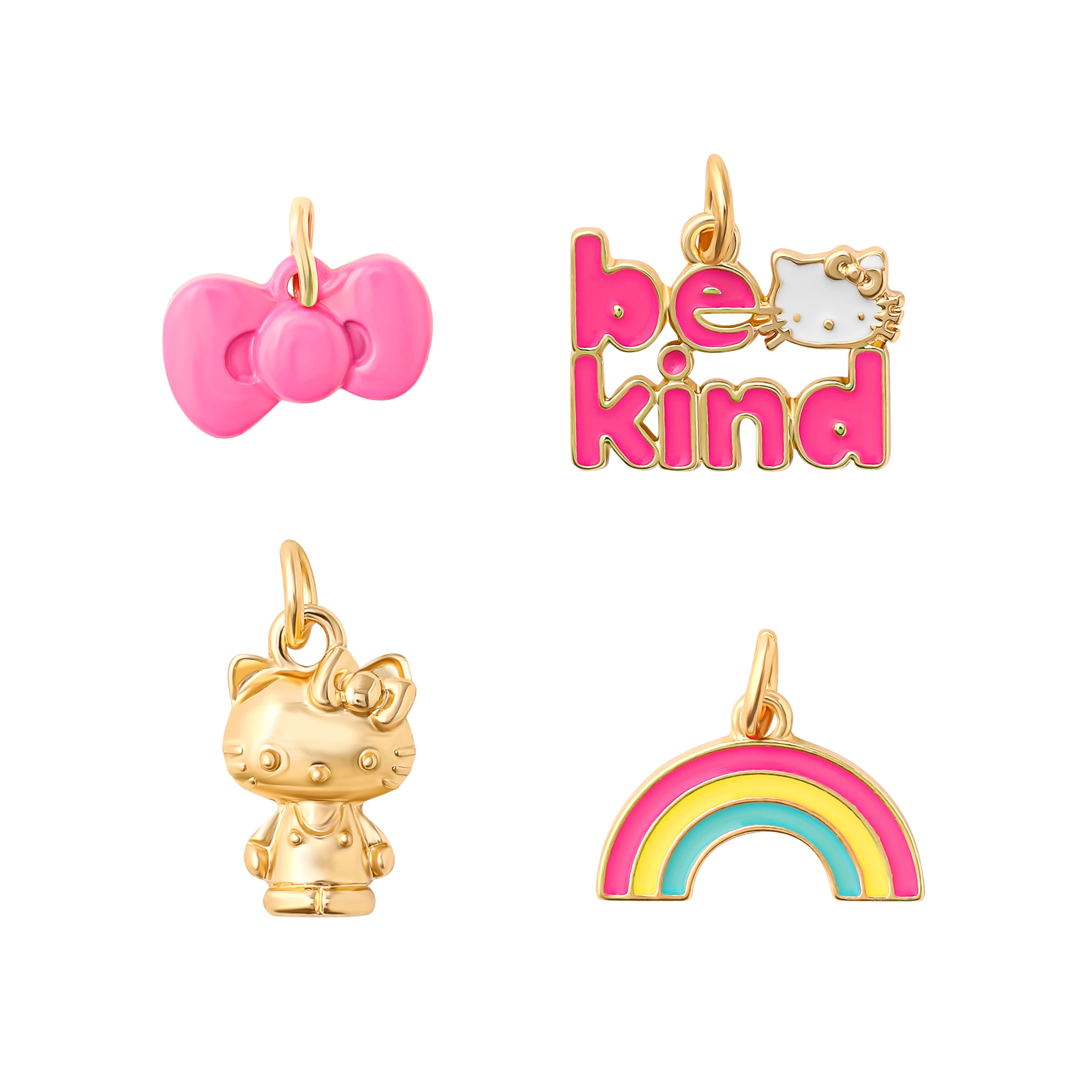 Hello Kitty&#xAE; Be Kind Charm Enamel Set