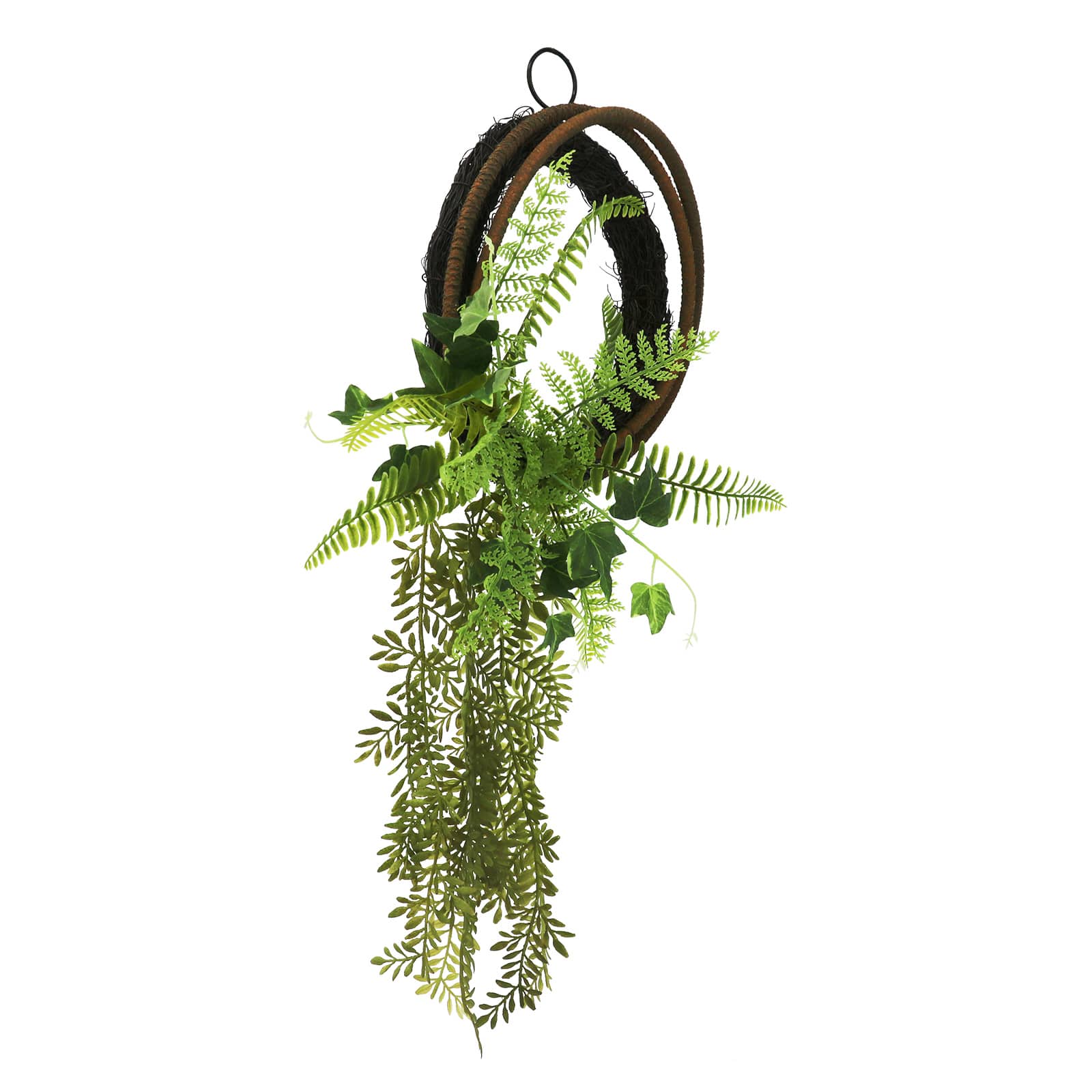 14&#x22; Green Foliage Mix Wreath by Ashland&#xAE;