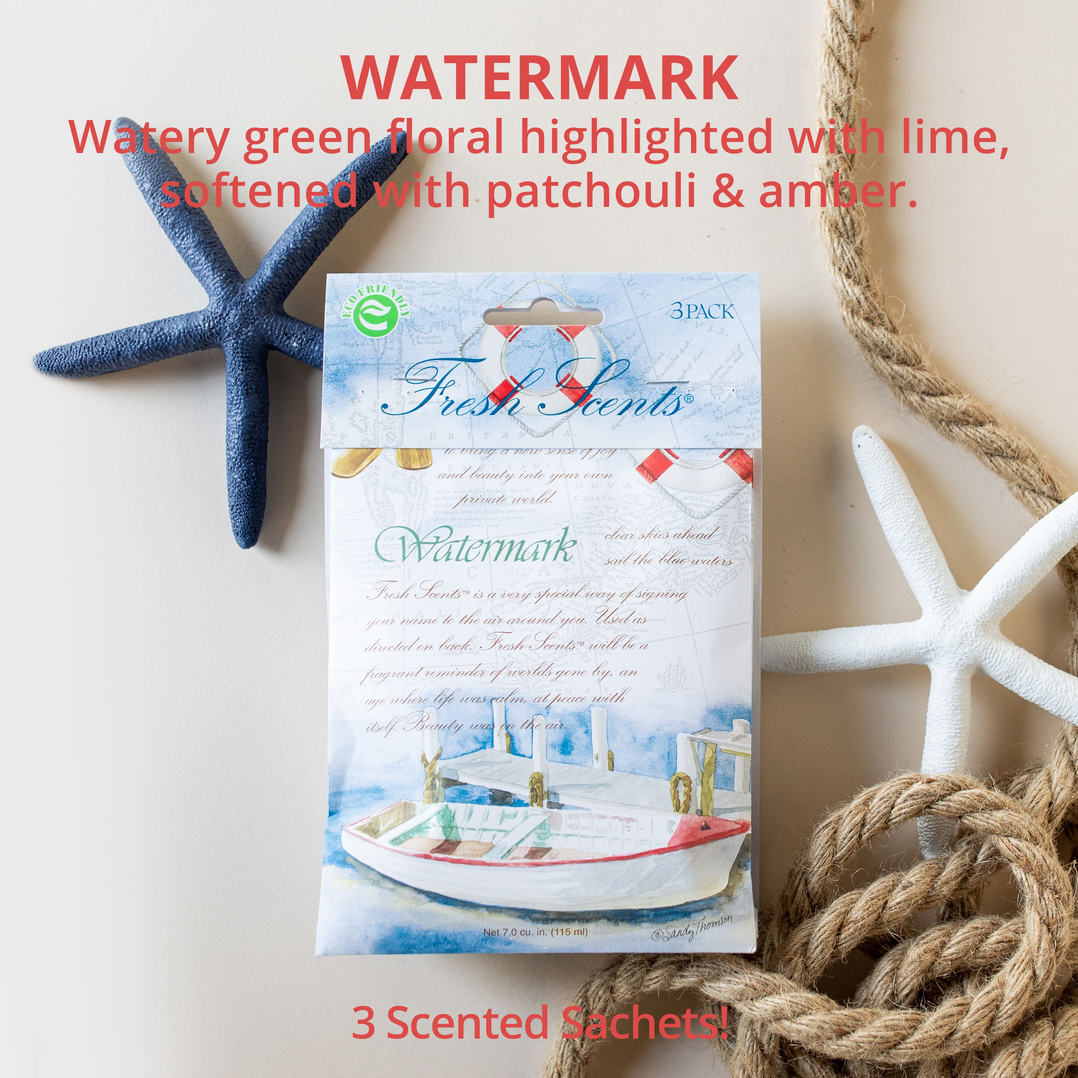 Willowbrook&#xAE; Fresh Scents&#x2122; Watermark Fragrance Sachets