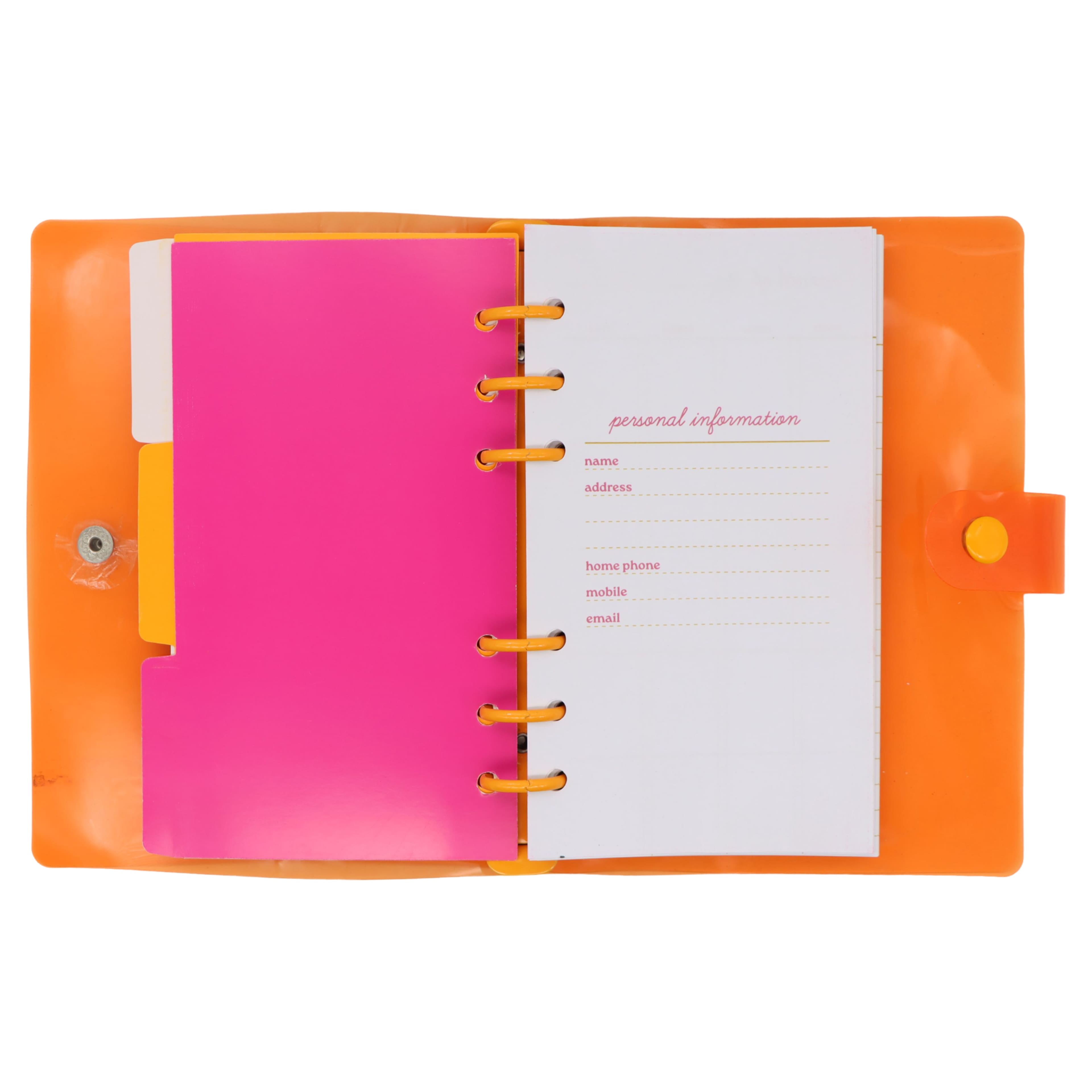 Assorted 5&#x22; x 7.25&#x22; Ring Binder Planner, 1pc. by Fab Finds