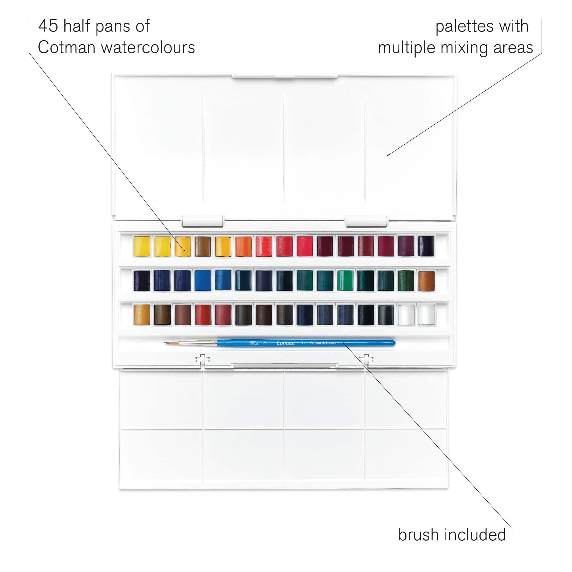 Winsor & Newton® Cotman Water Colours™ Studio Set