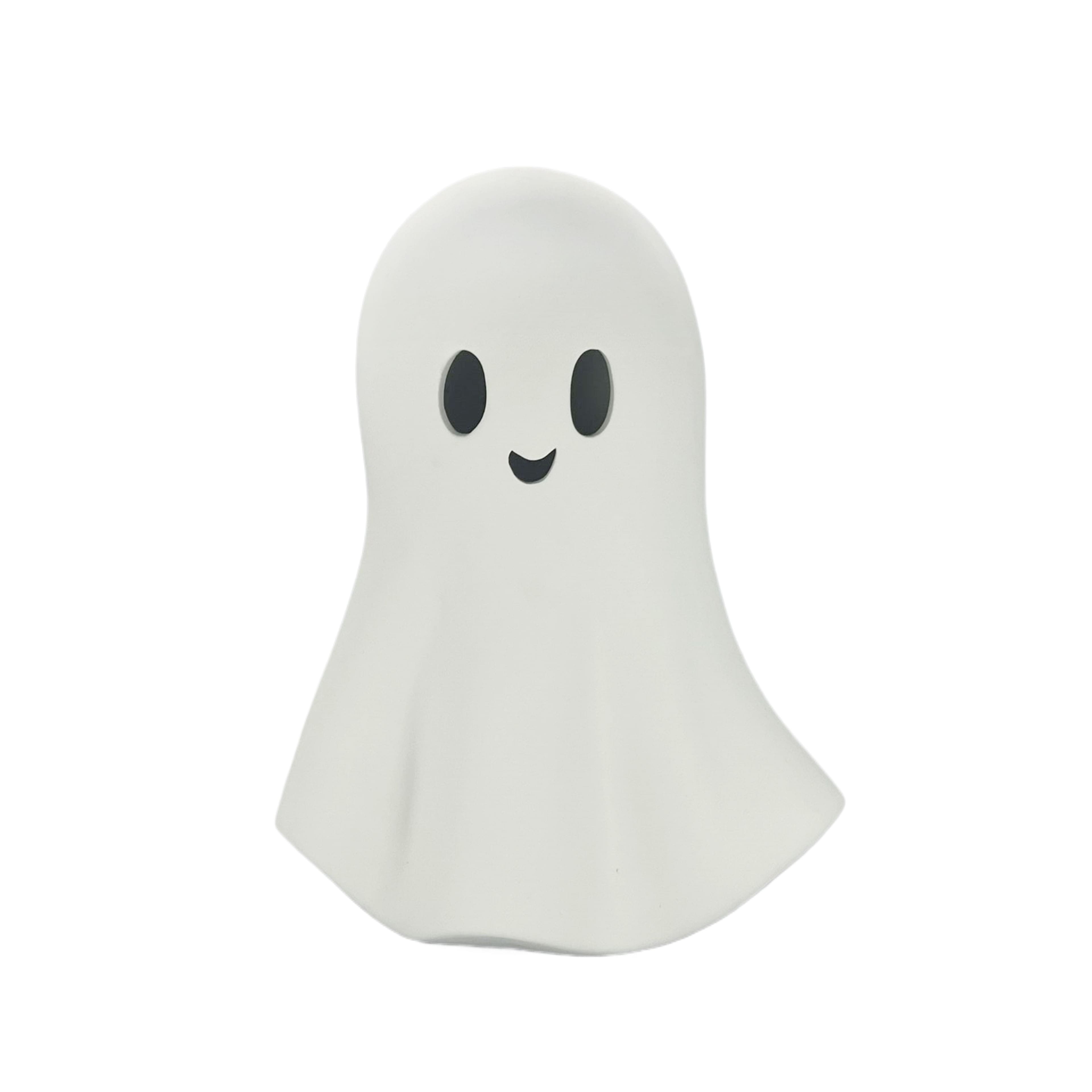 11.25&#x22; DIY Ceramic LED Ghost D&#xE9;cor by Make Market&#xAE;