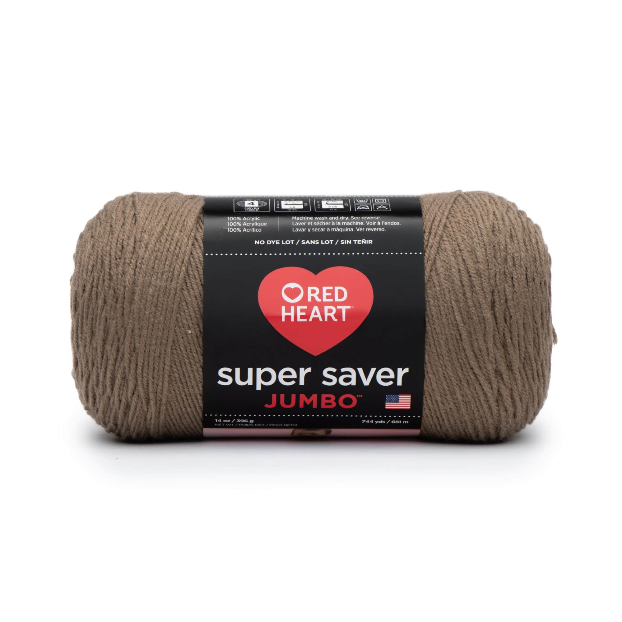 Red Heart&#xAE; Super Saver&#xAE; Solid Jumbo Yarn, 14oz.