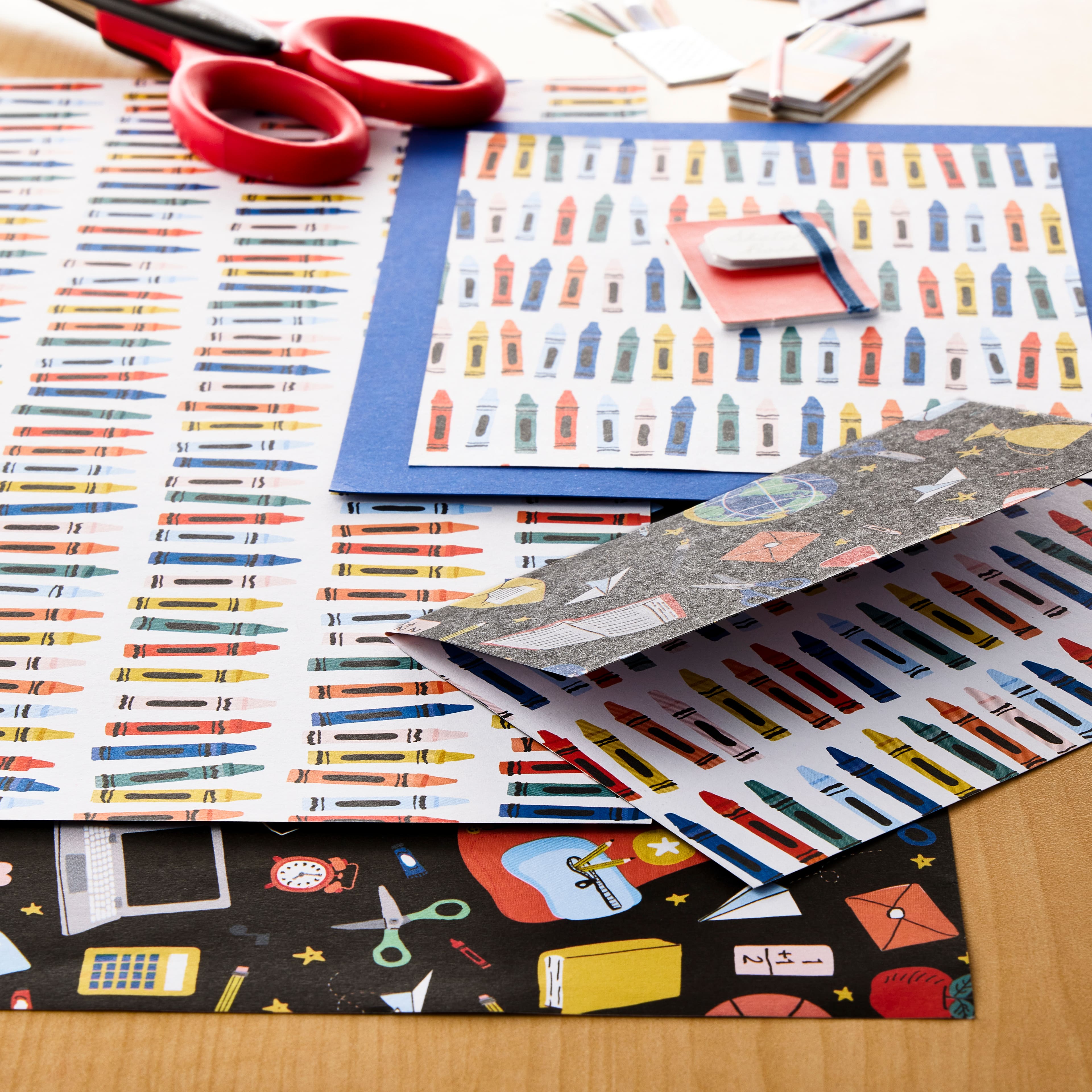Back to School Double-Sided Cardstock Paper by Recollections&#x2122;, 12&#x22; x 12&#x22;