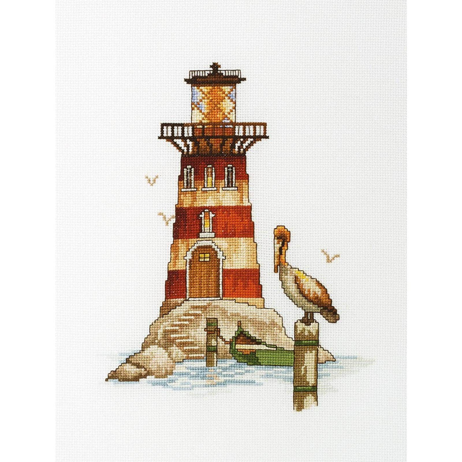 RTO Cross-Stitch Kit "Lighthouse "Pelikan"