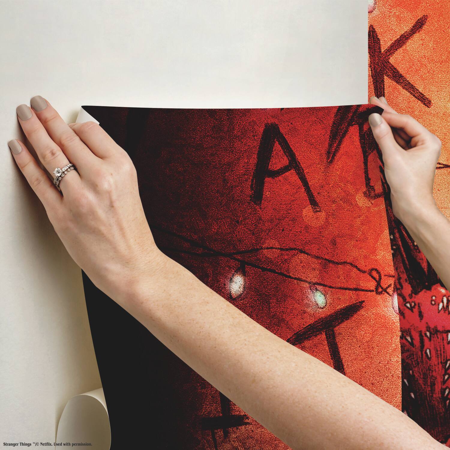 RoomMates Netflix Stranger Things Mural