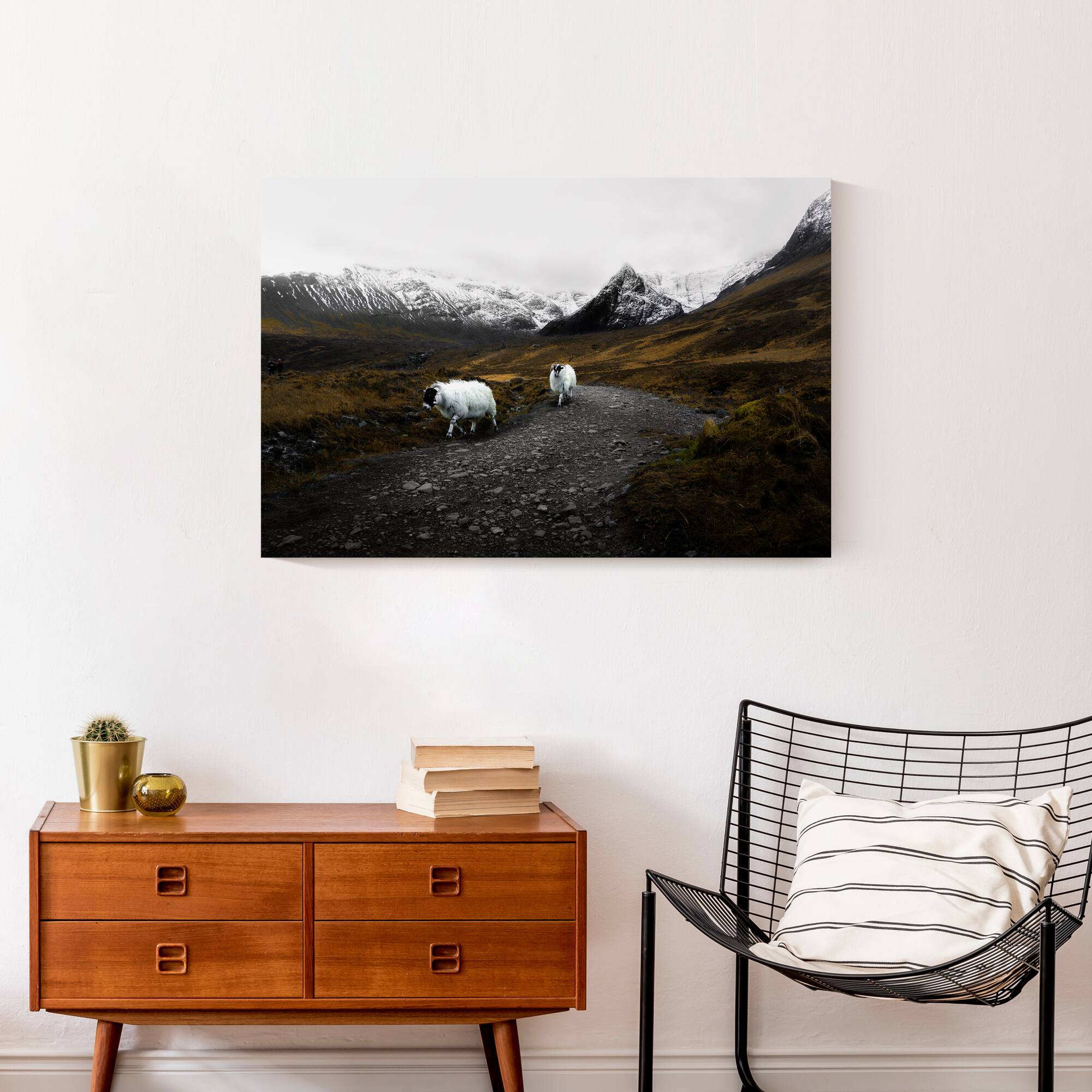 Herd Travel Canvas Wall Art