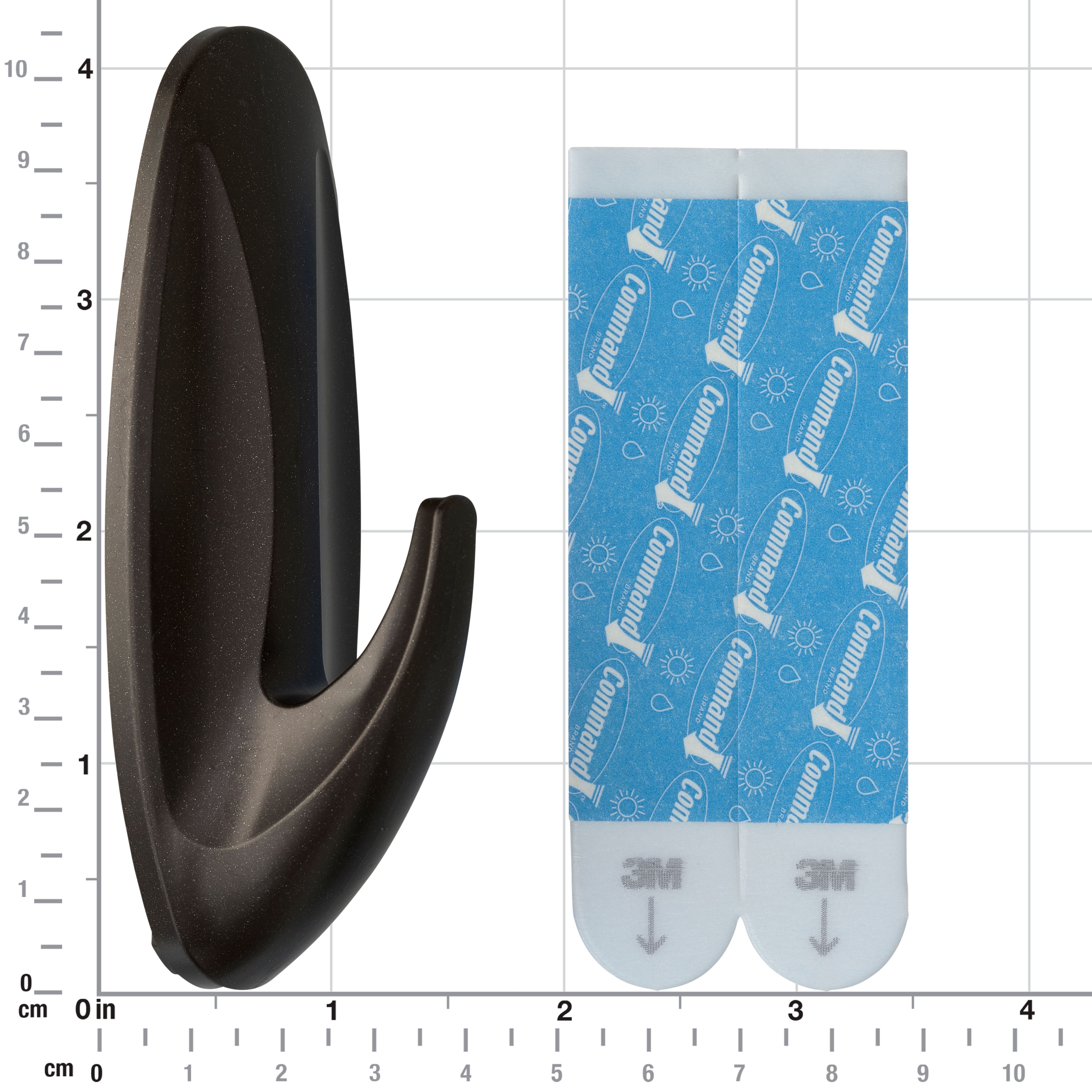 3M Command™ Outdoor Designer Hook with Foam Strips