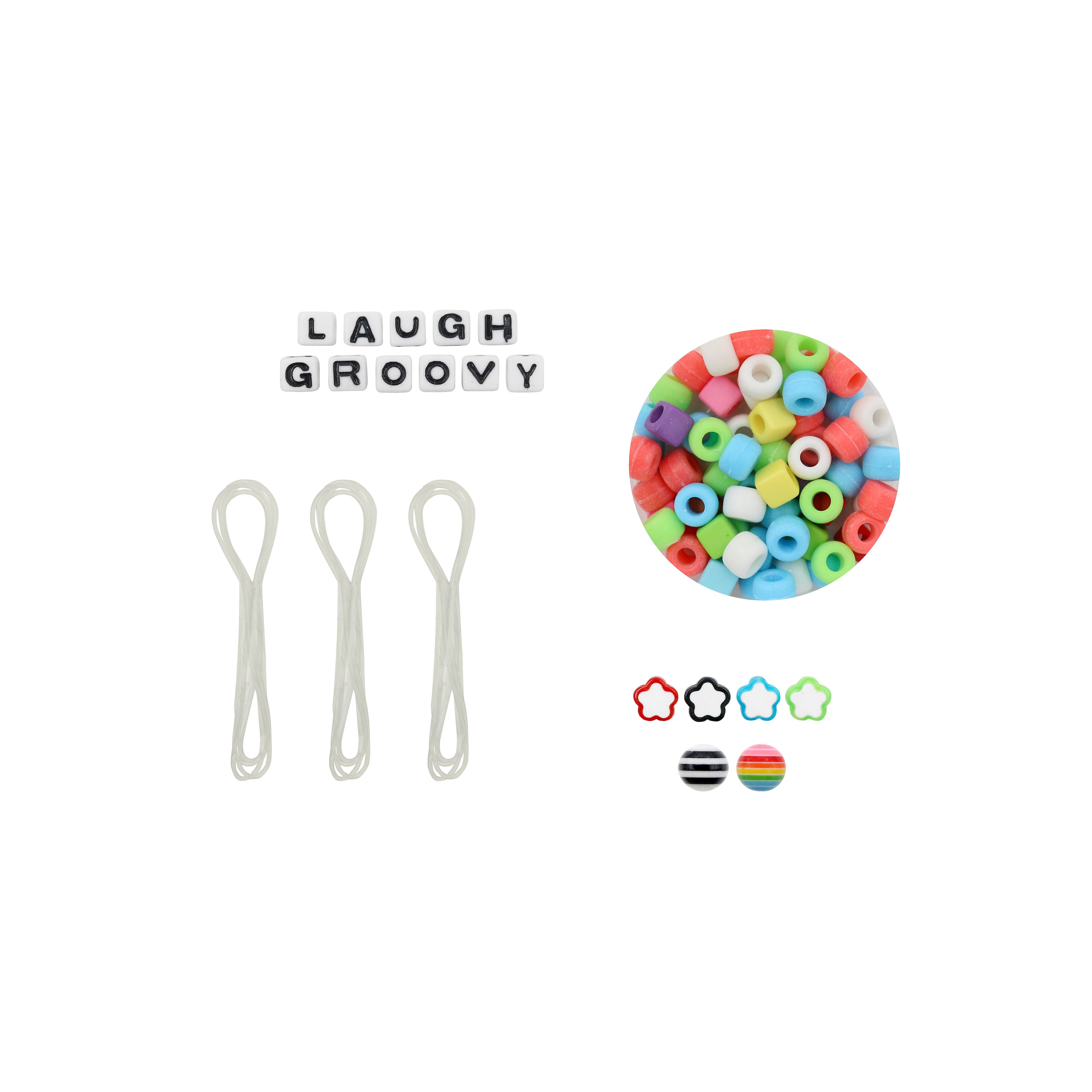 Laugh Groovy Bracelet Craft Kit by Creatology&#x2122;