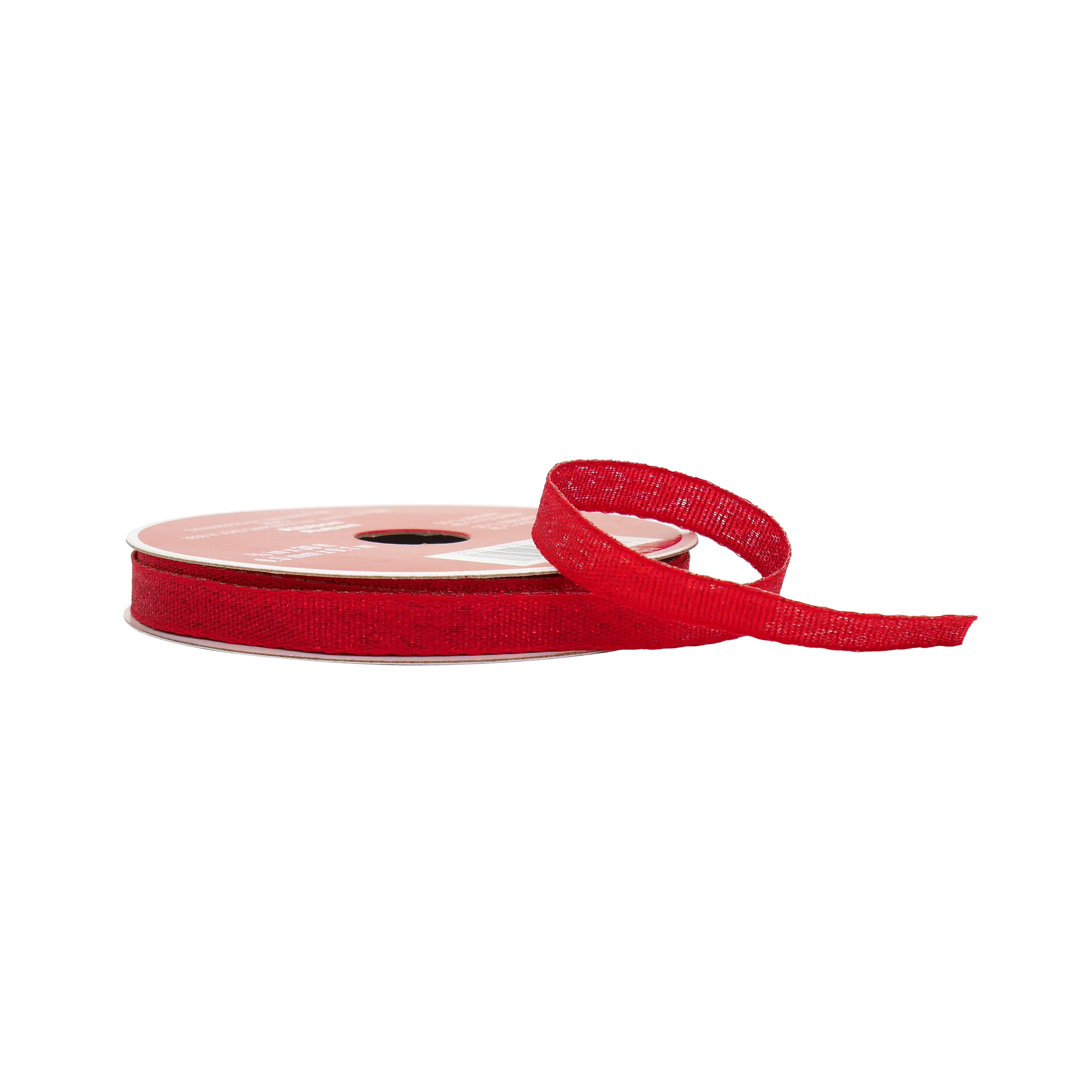 3/8&#x22; x 30ft. Burgundy Shimmer Ribbon by Celebrate It&#xAE;