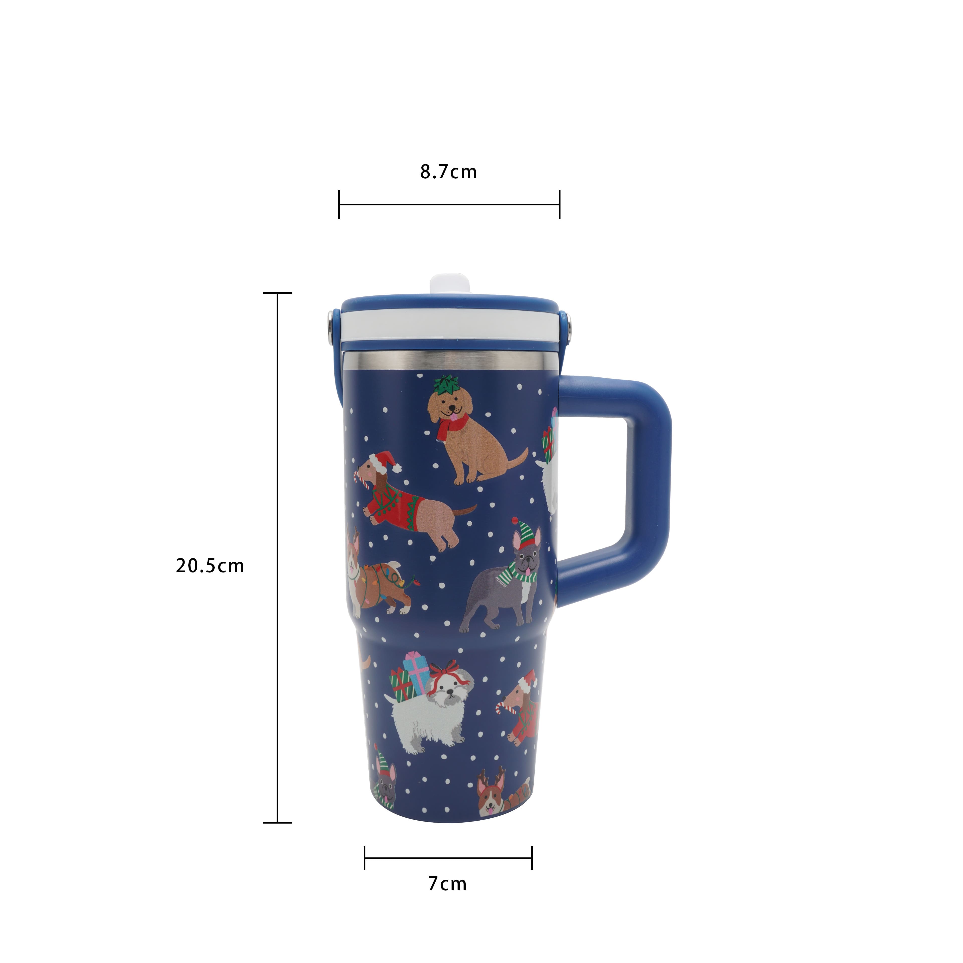 20oz. Christmas Stainless Steel Insulated Tumbler by Ashland&#xAE;