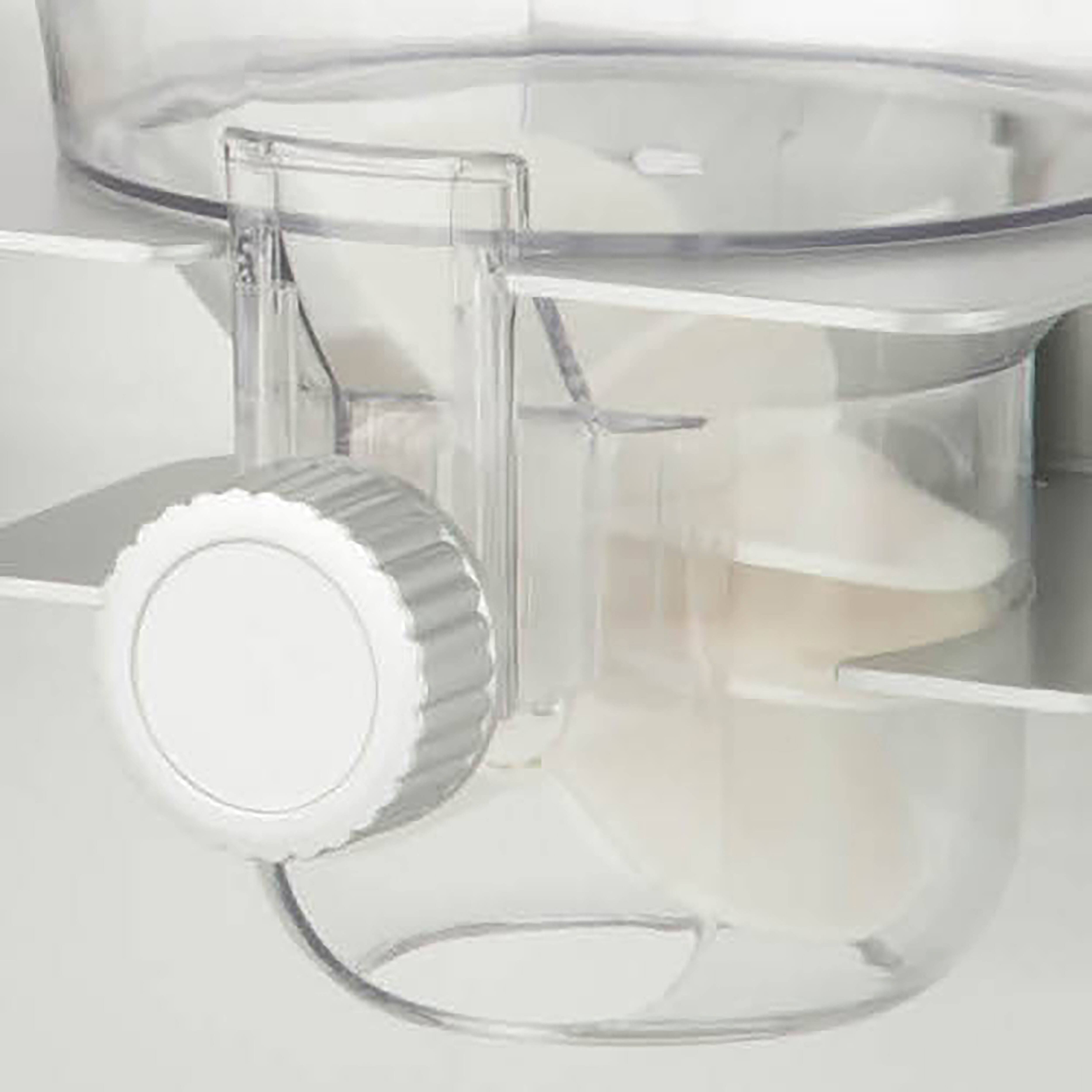 Honey Can Do Metallic &#x26; Chrome Double Commercial Cereal Dispenser