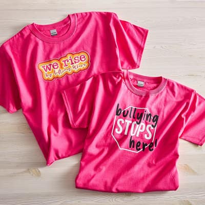 "Bullying Stops Here" Youth T-Shirt | Projects | Michaels