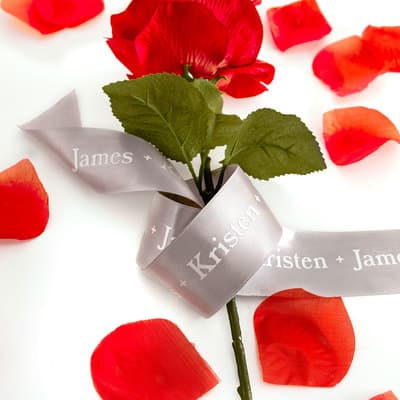 Personalized Wedding Ribbon