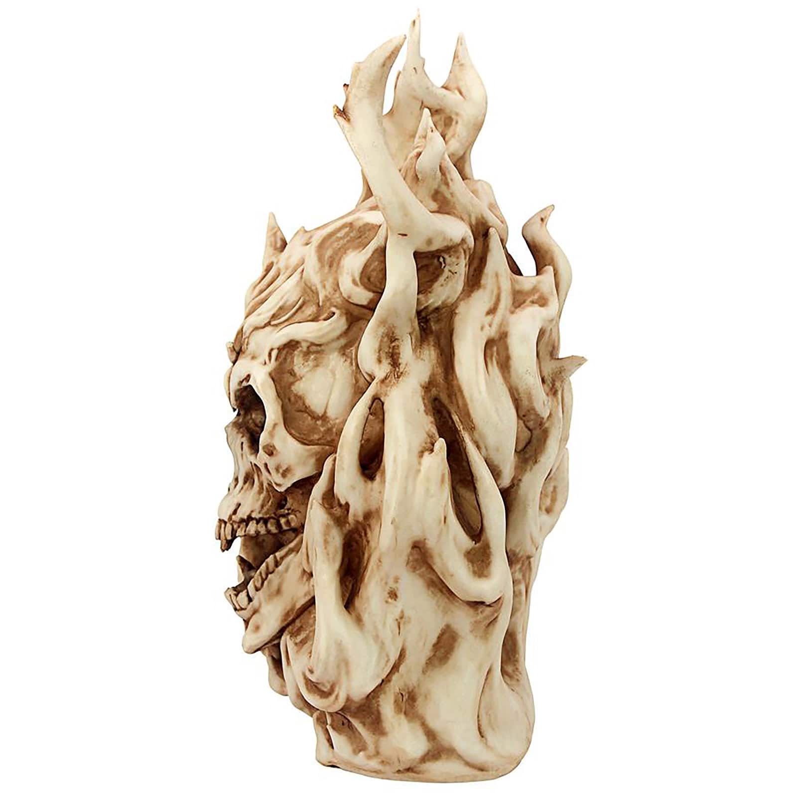 Design Toscano Hell&#x27;s Flames Vampire Skull Statue