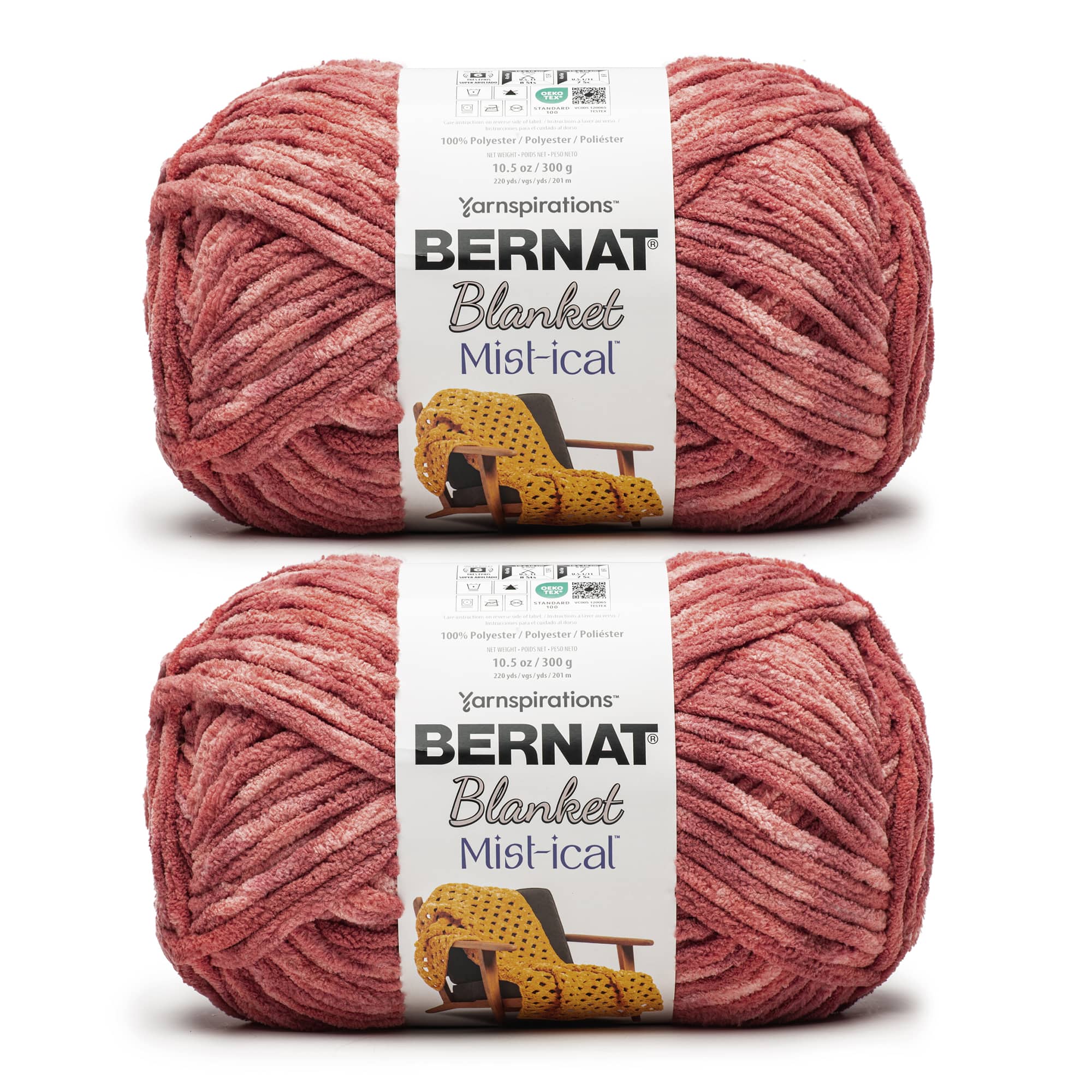 2 Pack Bernat® Blanket Mist-ical™ Yarn