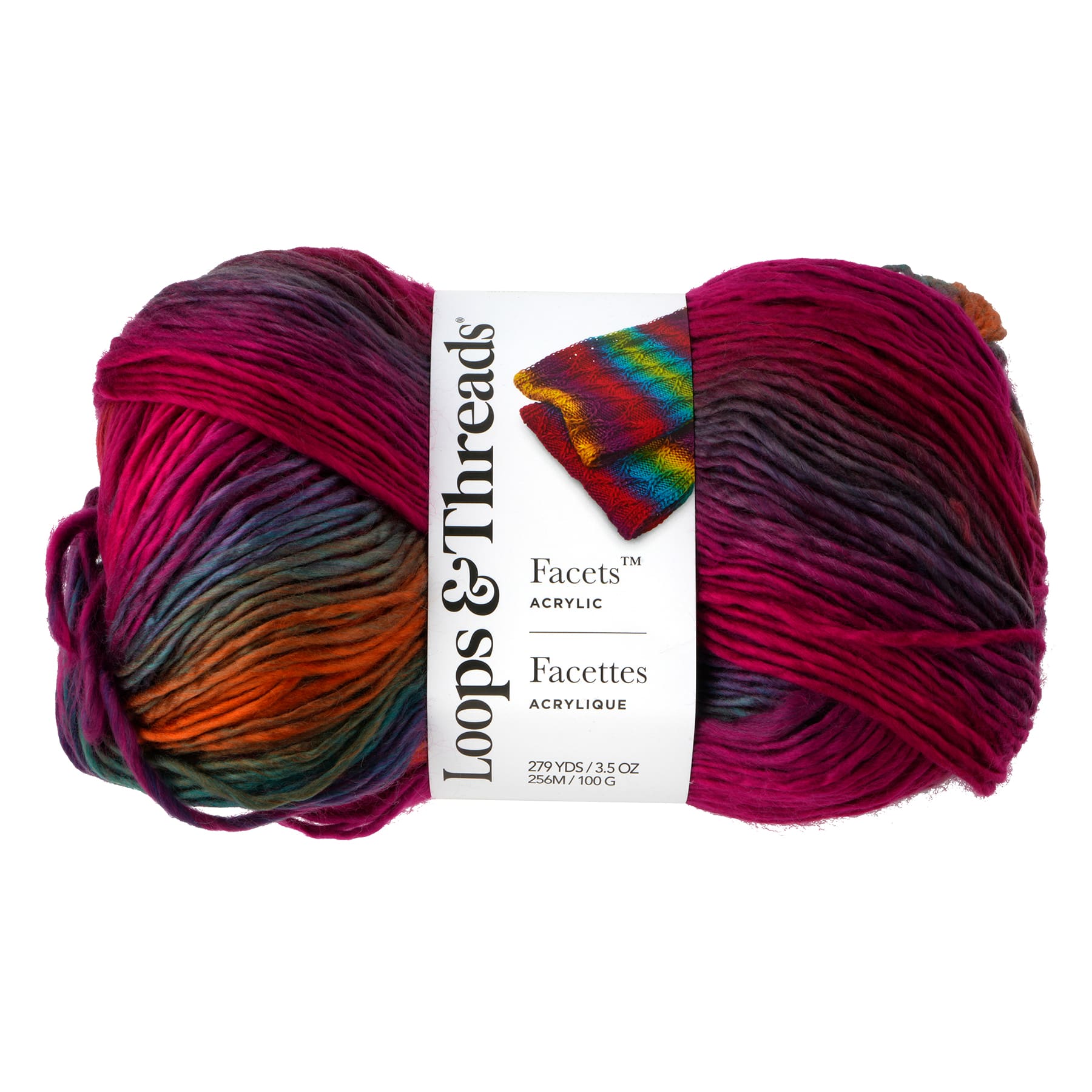 15 Pack: Facets™ Yarn by Loops & Threads®