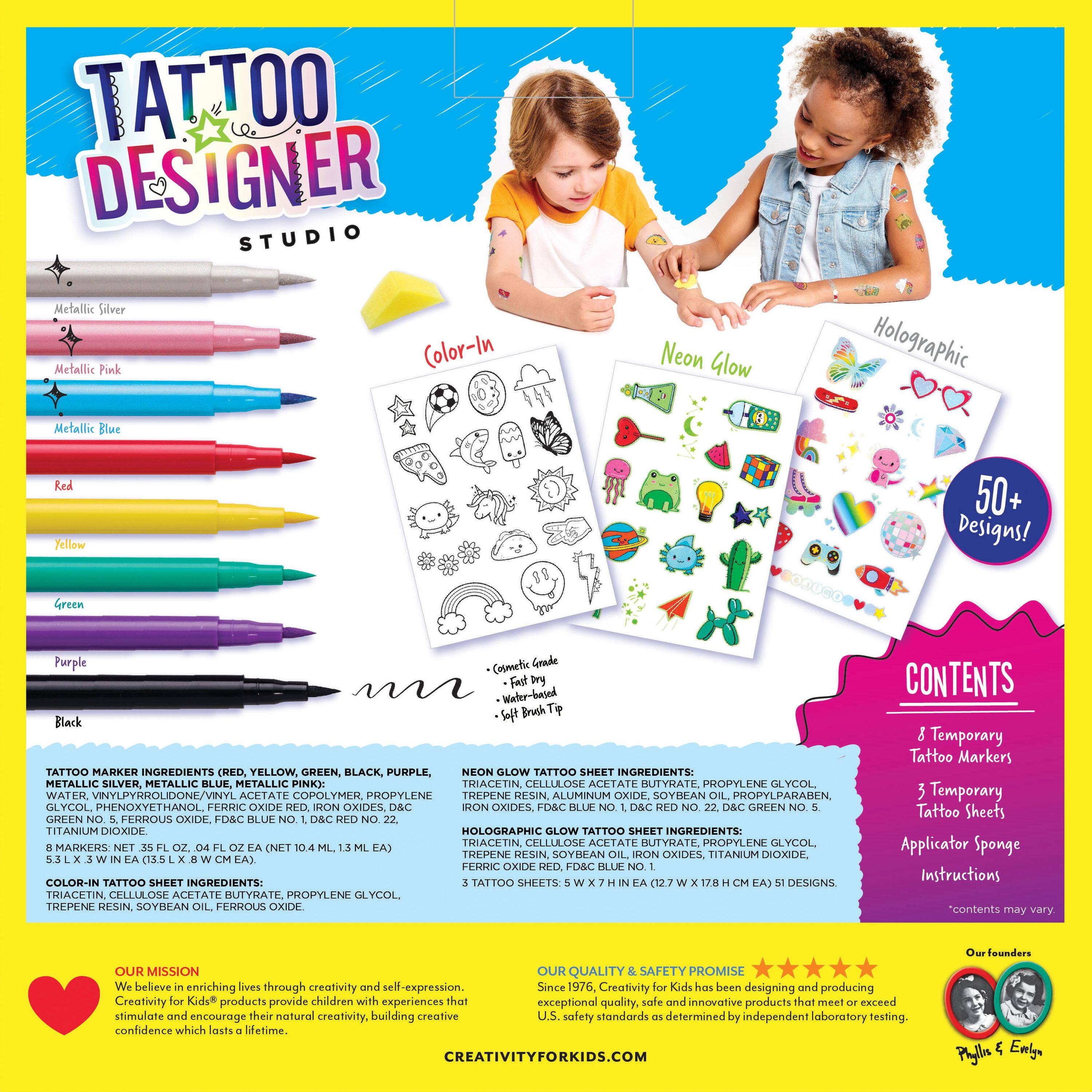 Creativity for Kids® Tattoo Designer Studio