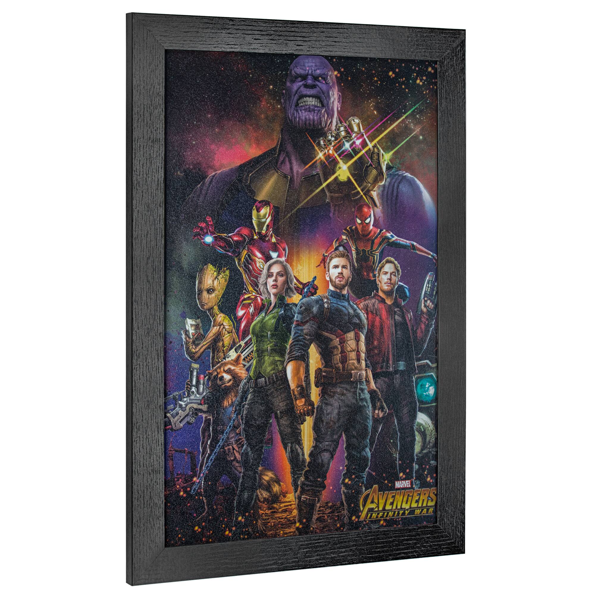 Set on sale of 2 Marvel Avengers Infinity War & Endgame Framed Posters