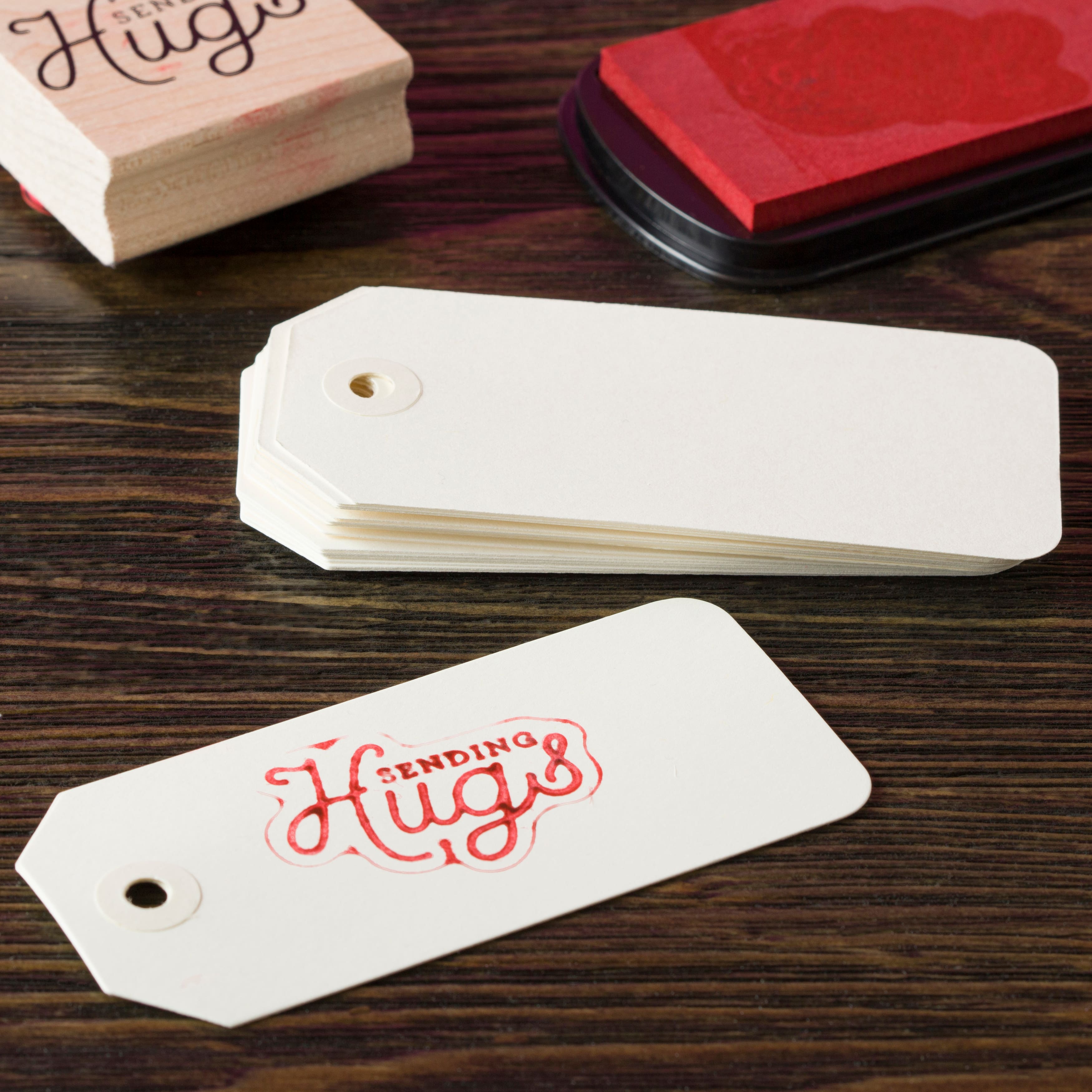 Medium Ivory Tags by Recollections&#x2122;