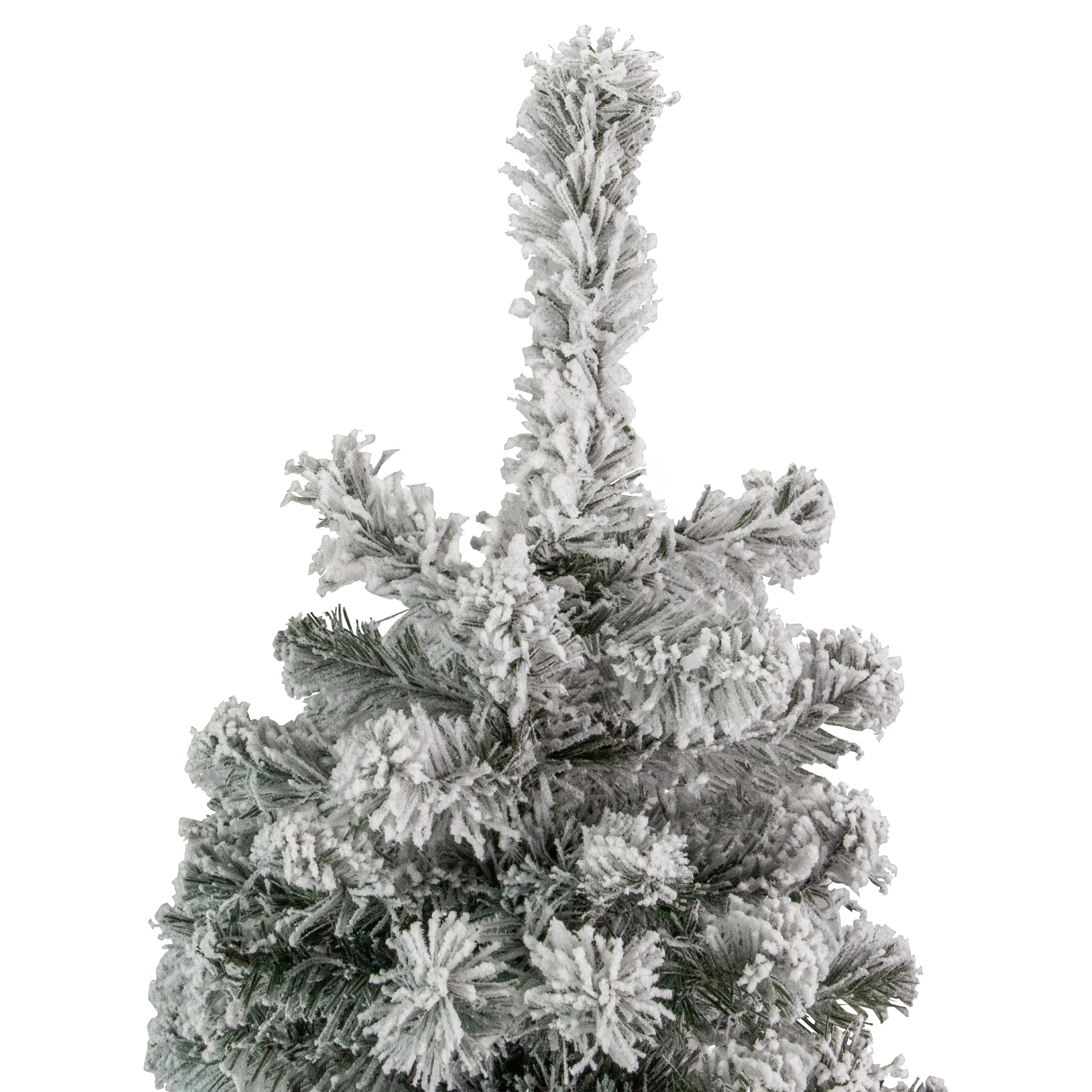 6.5ft. Unlit Heavily Flocked Madison Pine Artificial Christmas Tree