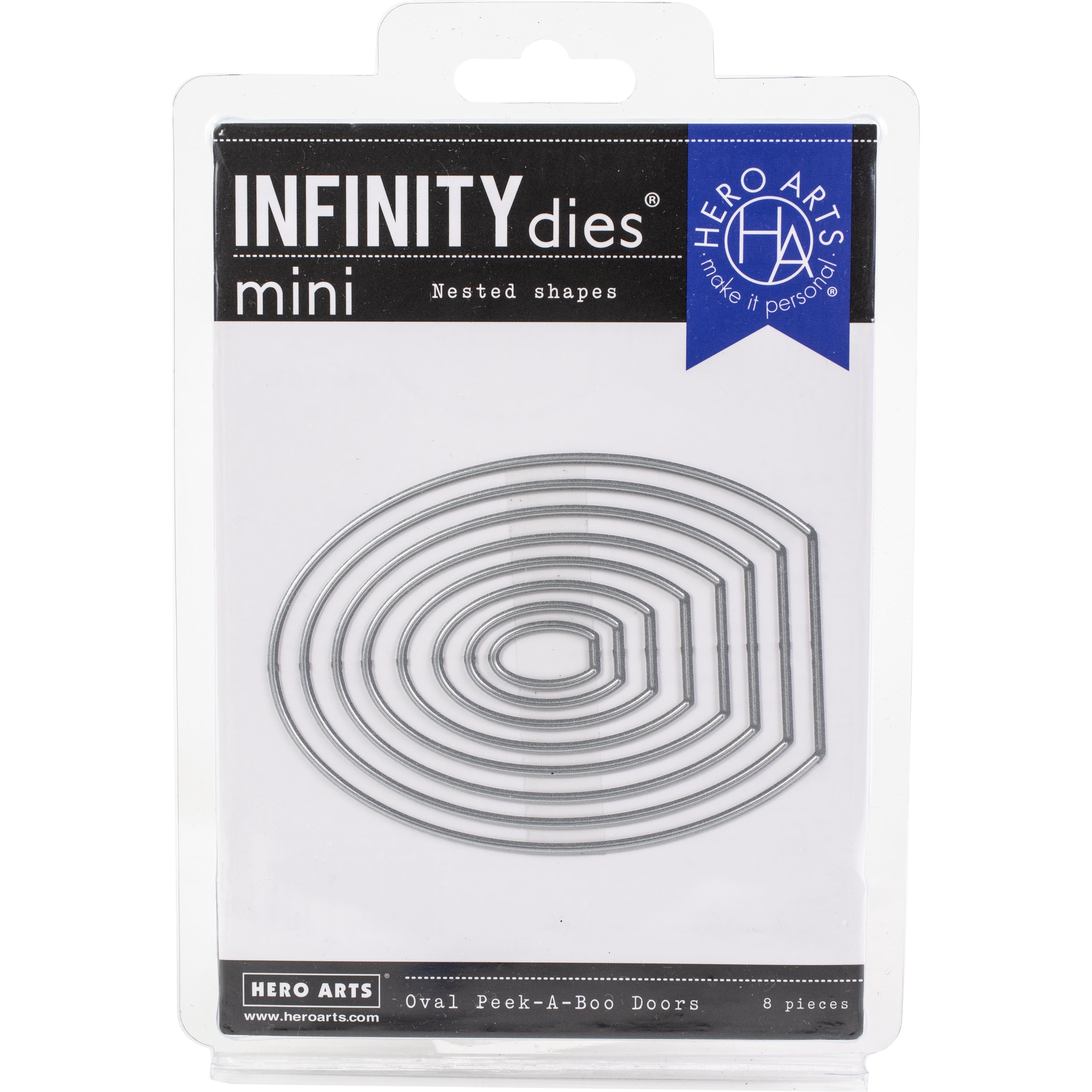 Hero Arts Mini Infinity Dies-Oval Peek-A-Boo Doors | Michaels®