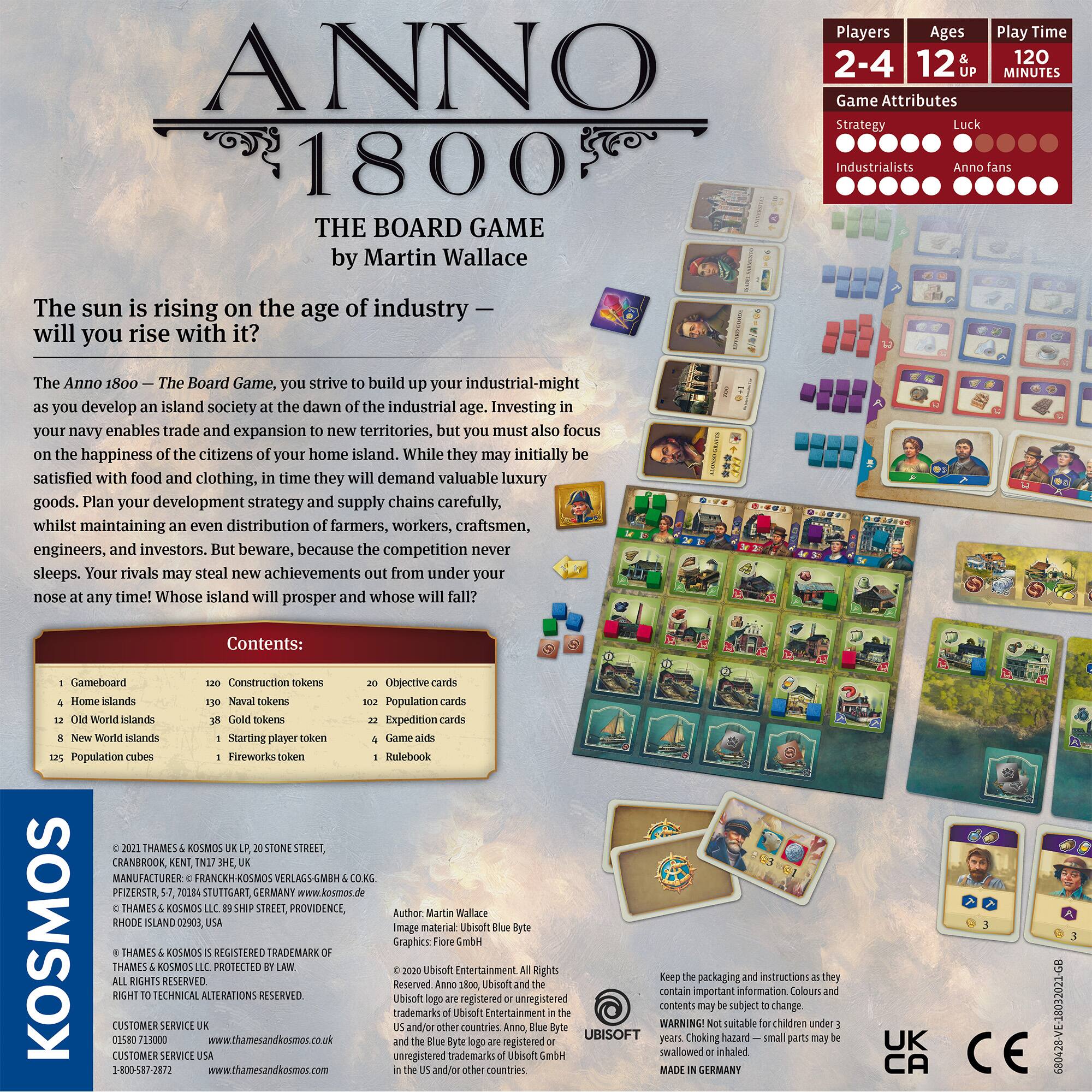 Thames & Kosmos Anno 1800 Board Game