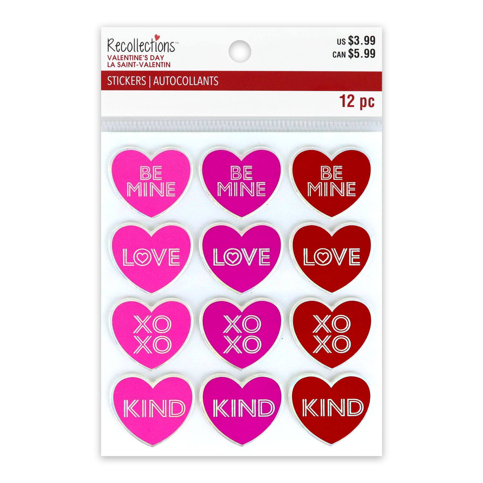 Heart Hologram Stickers by Recollections®