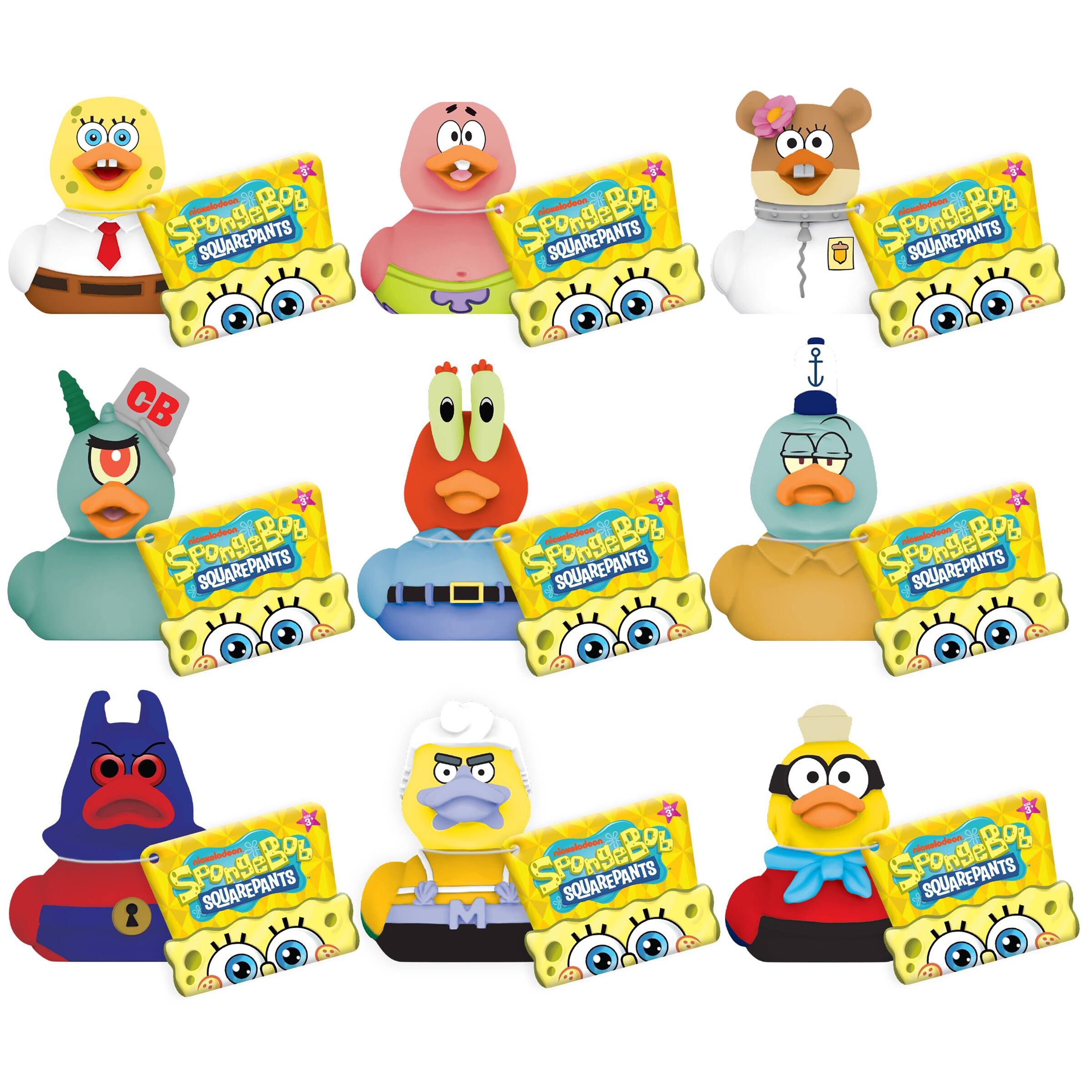 Assorted Nickelodeon® SpongeBob SquarePants™ Rubber Duck, 1pc.