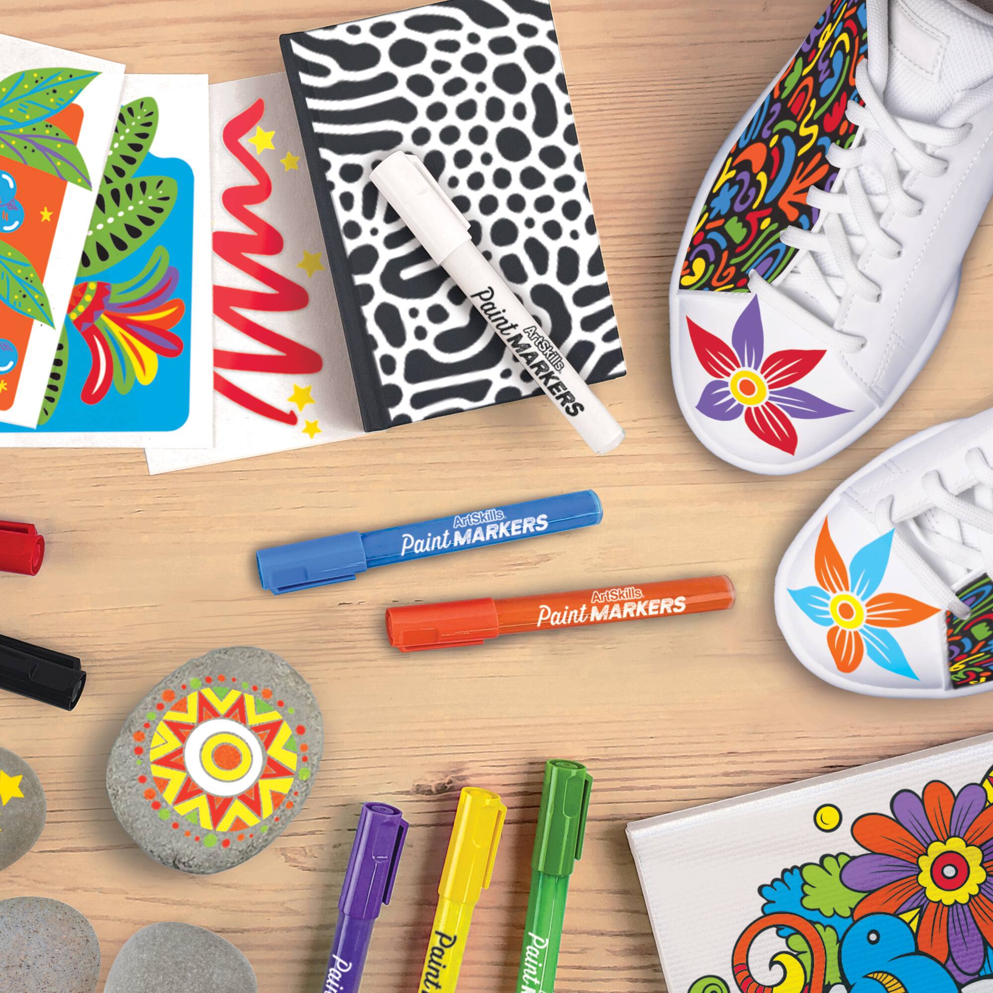 ArtSkills&#xAE; 8 Color Acrylic Paint Markers