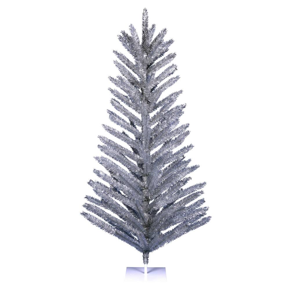 7ft. Unlit Vintage Aluminum Artificial Christmas Tree