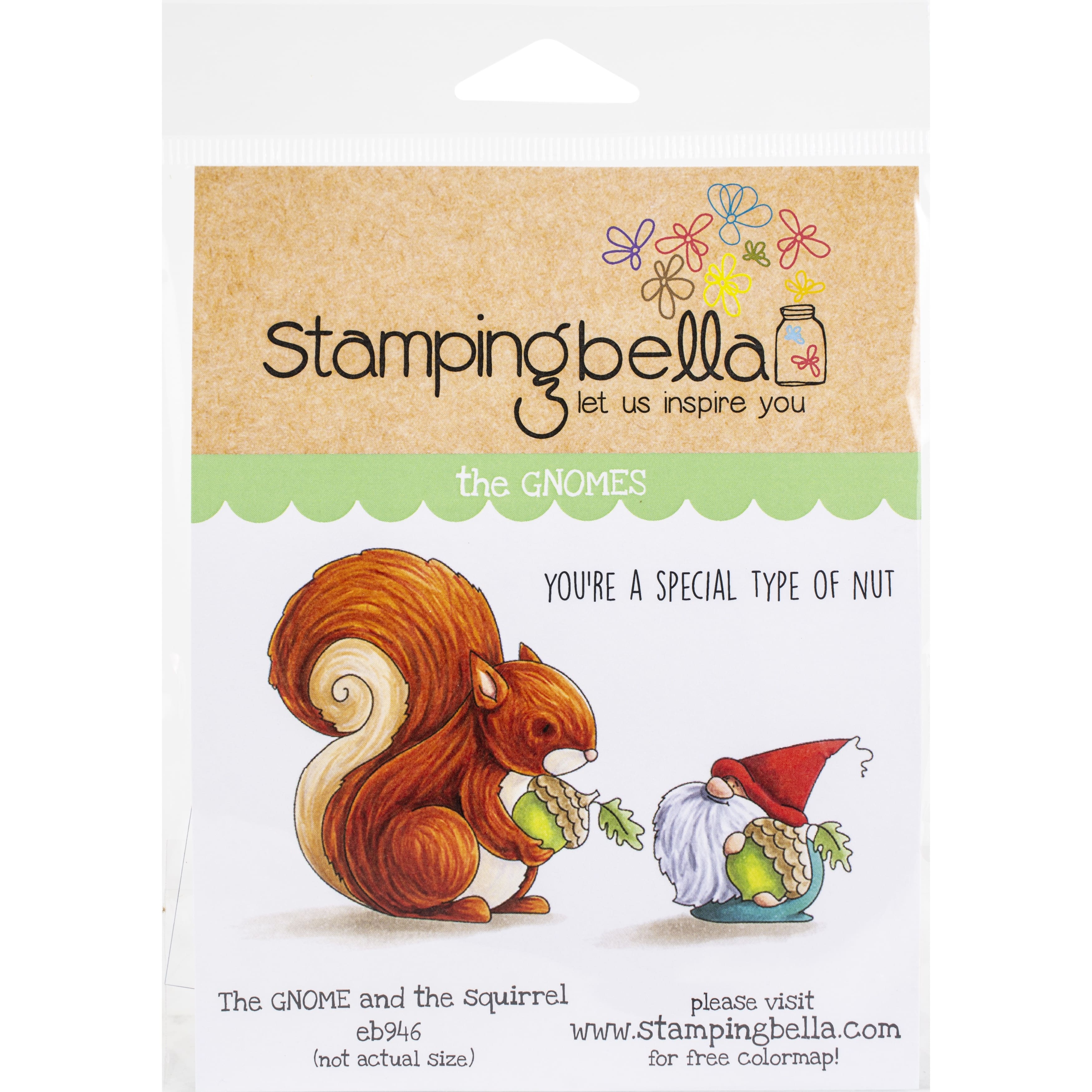 Conejo Christmas Party Dec 1 2022 Stamping Bella The Gnome And The Squirrel Cling Stamps | Michaels