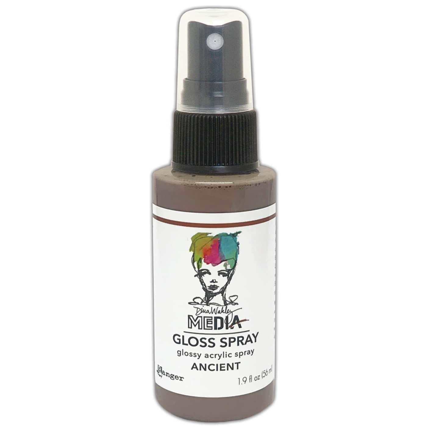 Dina Wakley Media Metallic Gloss Spray, 2oz.