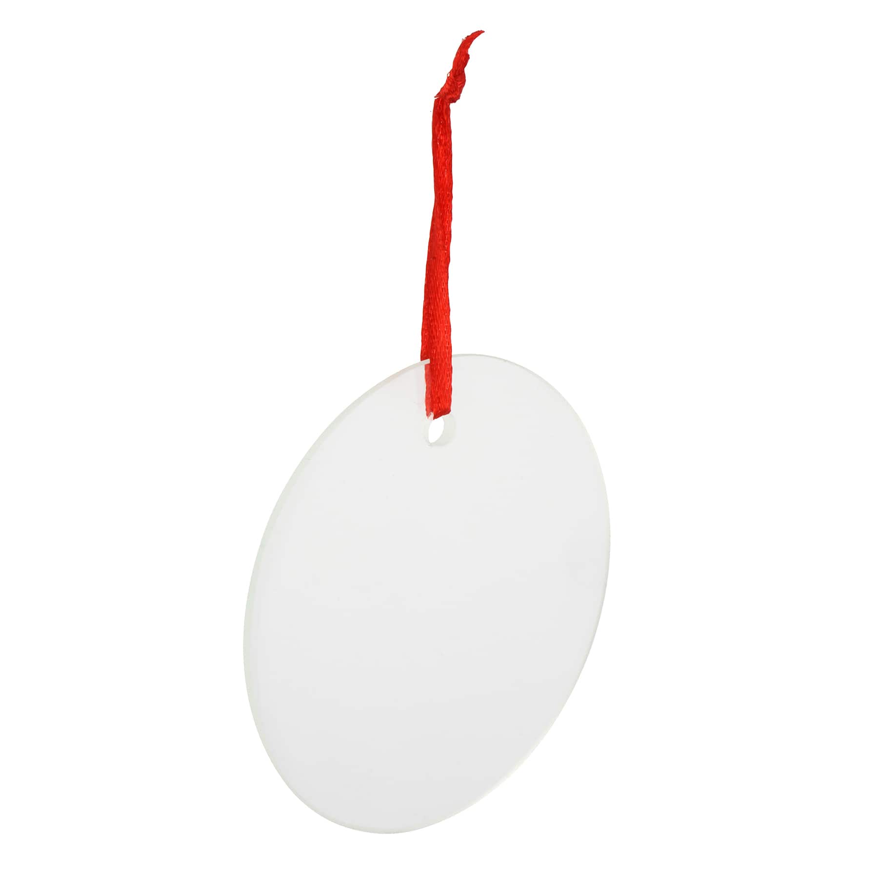 3" D.I.Y. Clear Beveled Glass Disc Ornament by Make Market® DIY