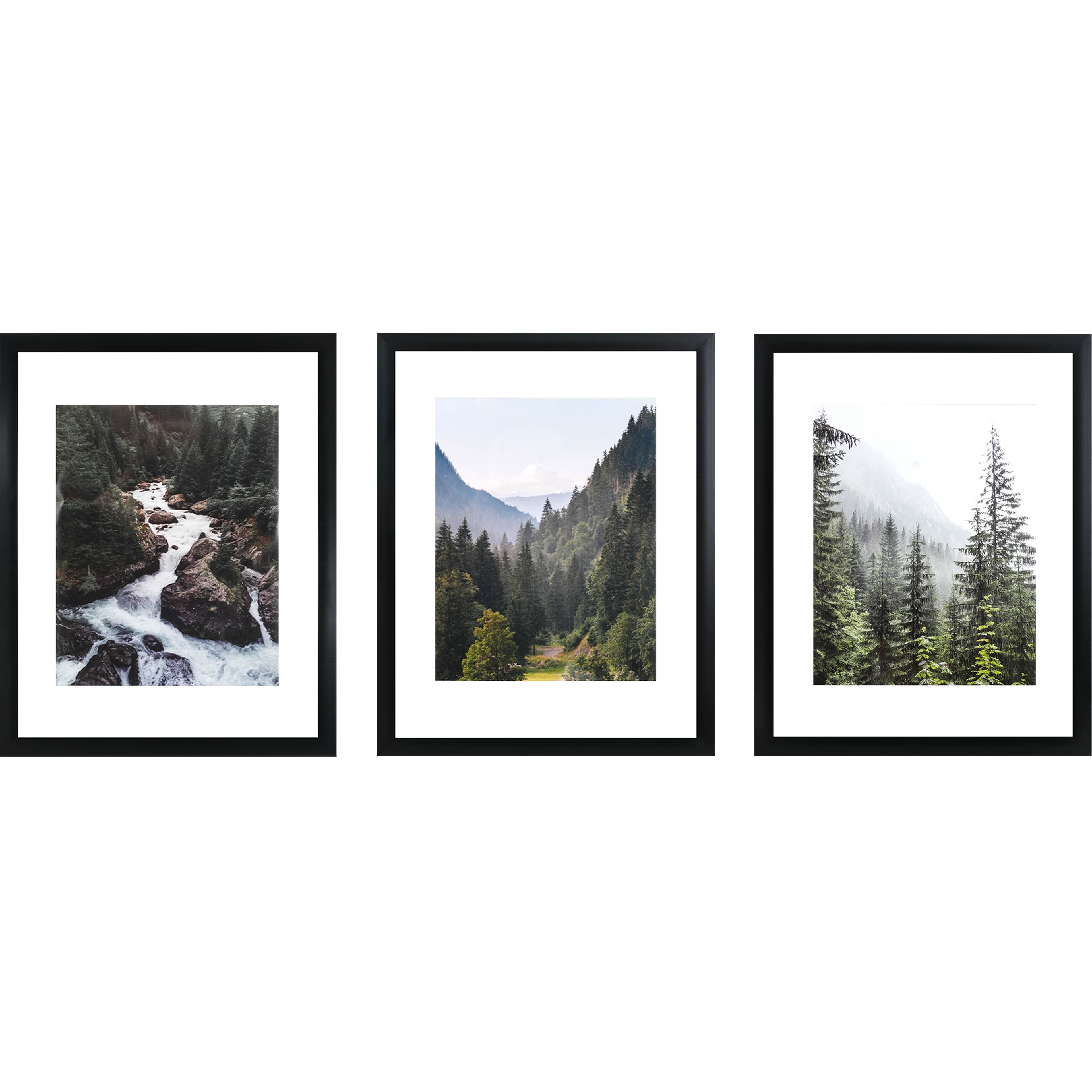3 Pack Gallery&#x2122; 11&#x22; x 14&#x22; Black Float Frame by Studio D&#xE9;cor&#xAE;
