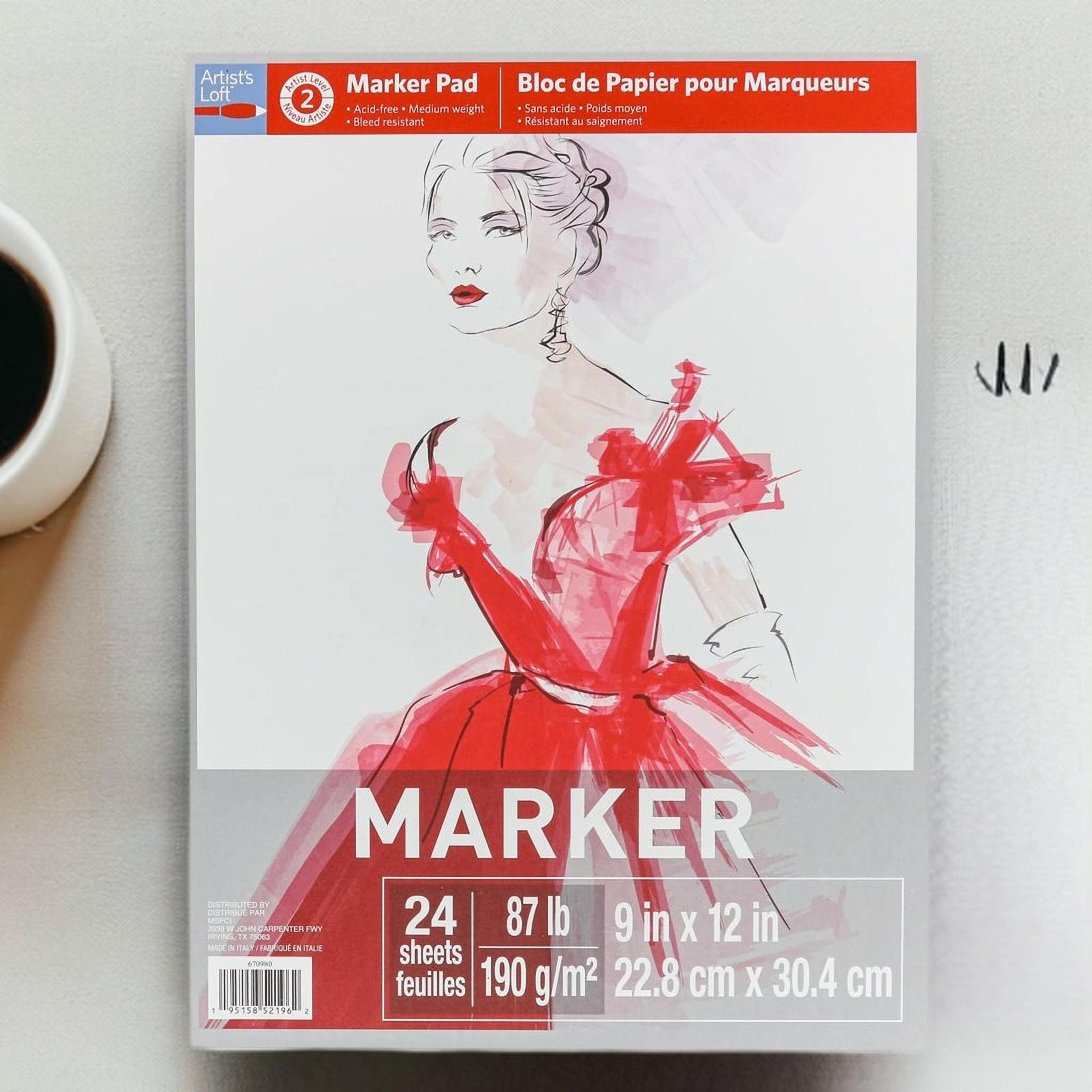 Marker Paper Pad by Artist's Loft™, 9" x 12"