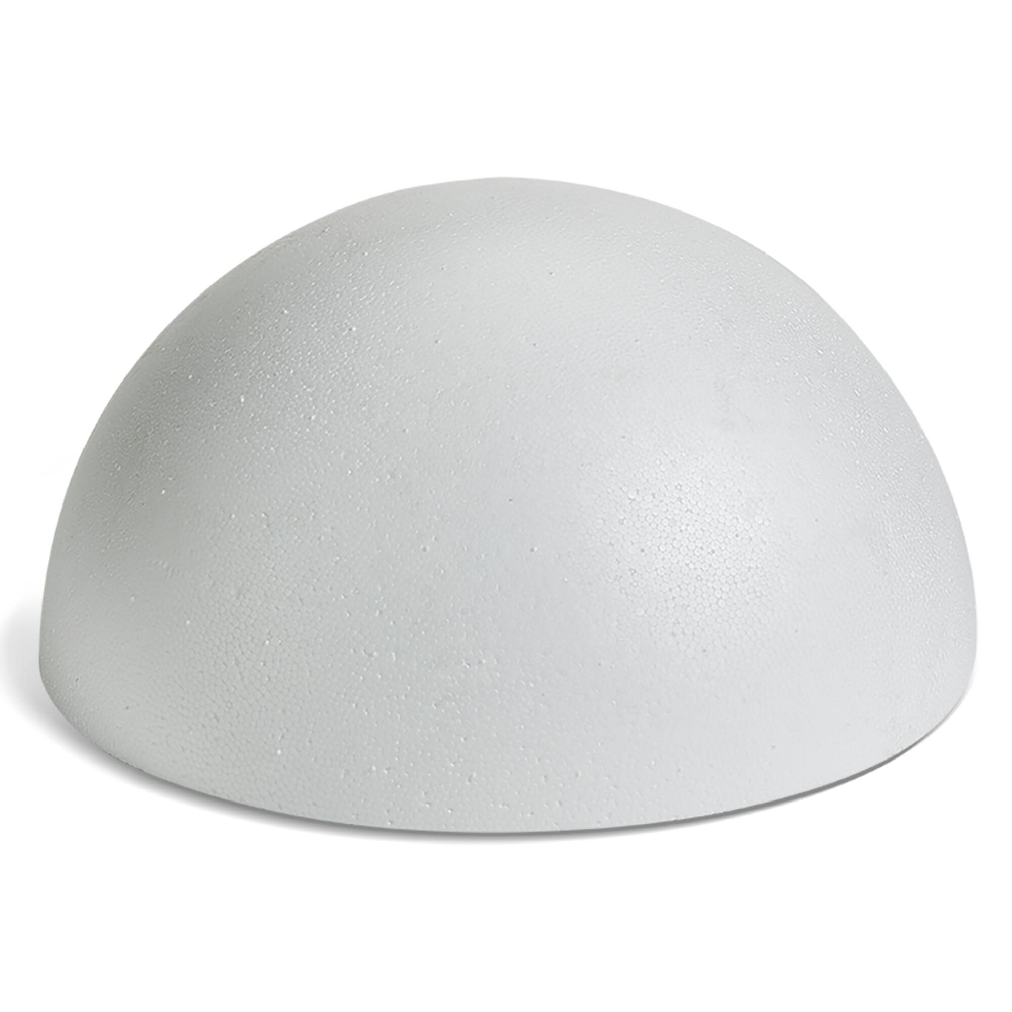 18 Pack: FloraCraft® SmoothFōM® 7.8" Hollow Foam Half Ball