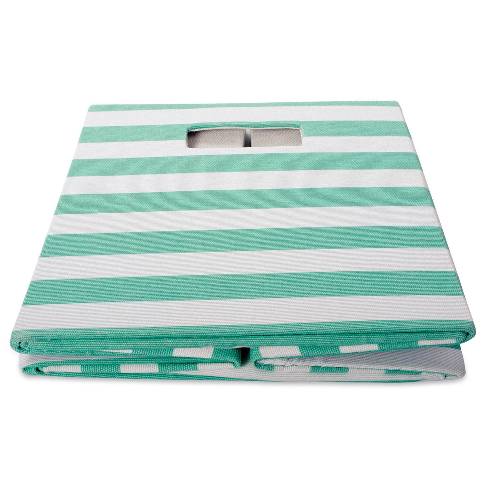 DII® Striped Square Storage Cube