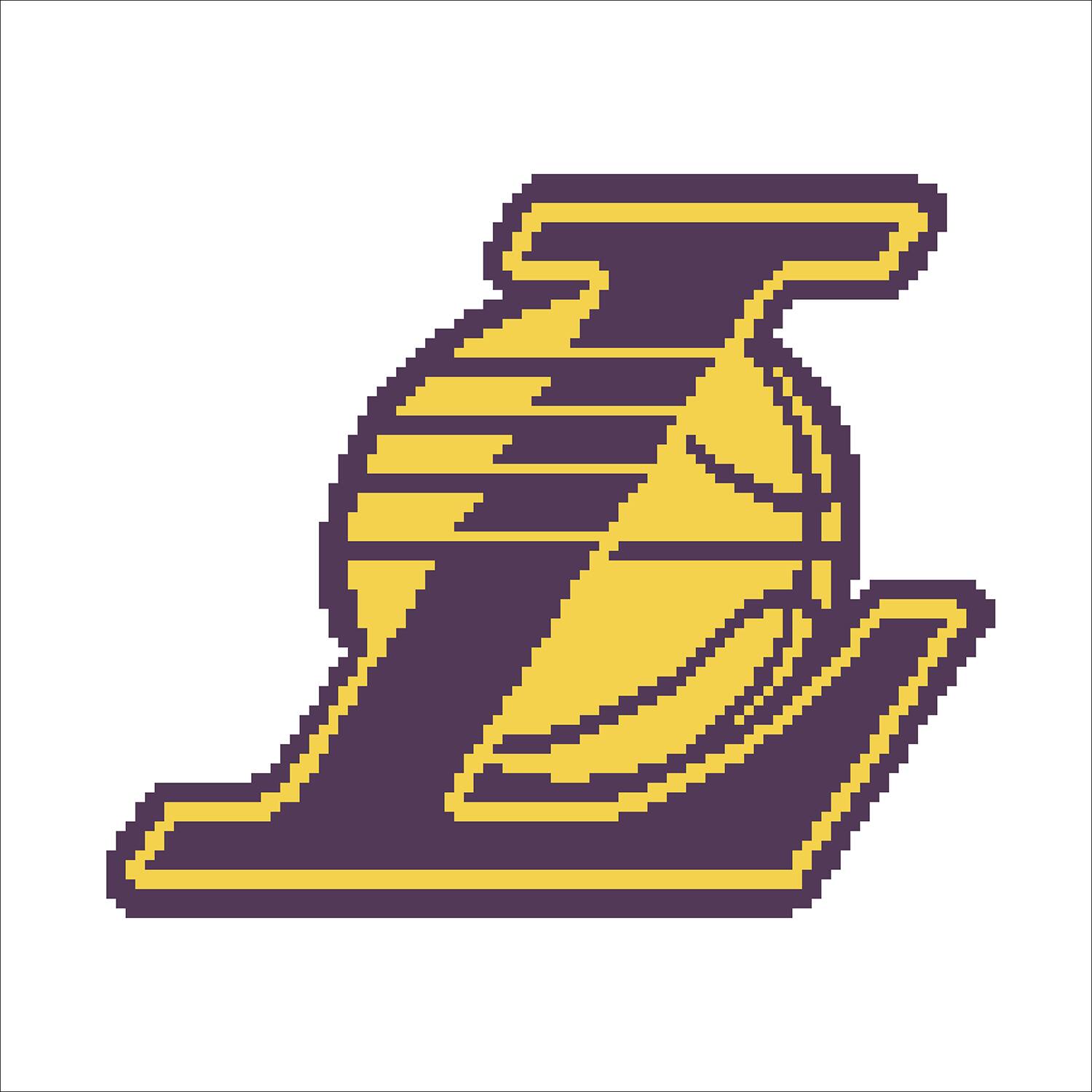 Camelot&#xAE; Dots Intermediate NBA Los Angeles Lakers Diamond Painting Kit