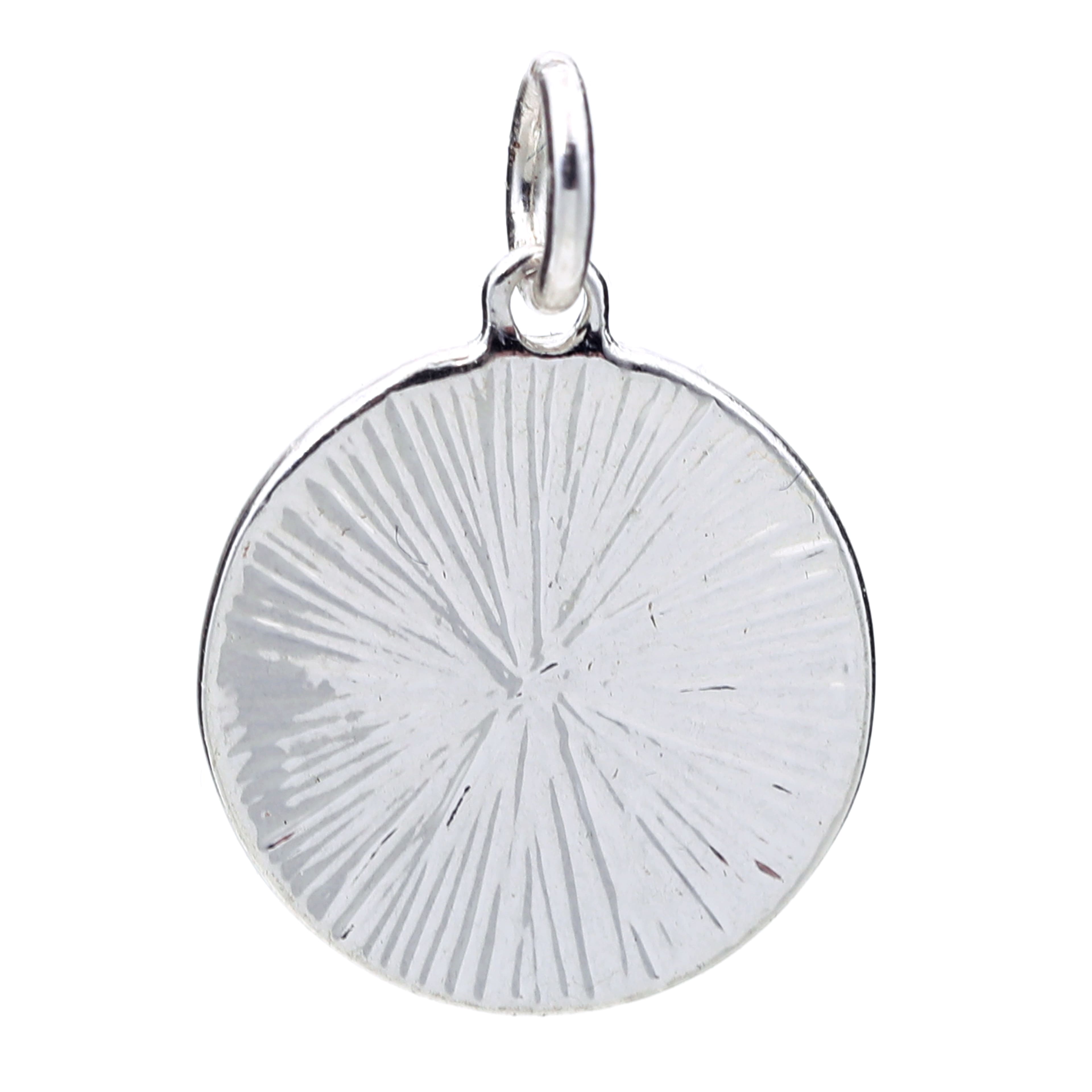 Silver Plated Sweet 16 Disc Charm by Bead Landing&#x2122;