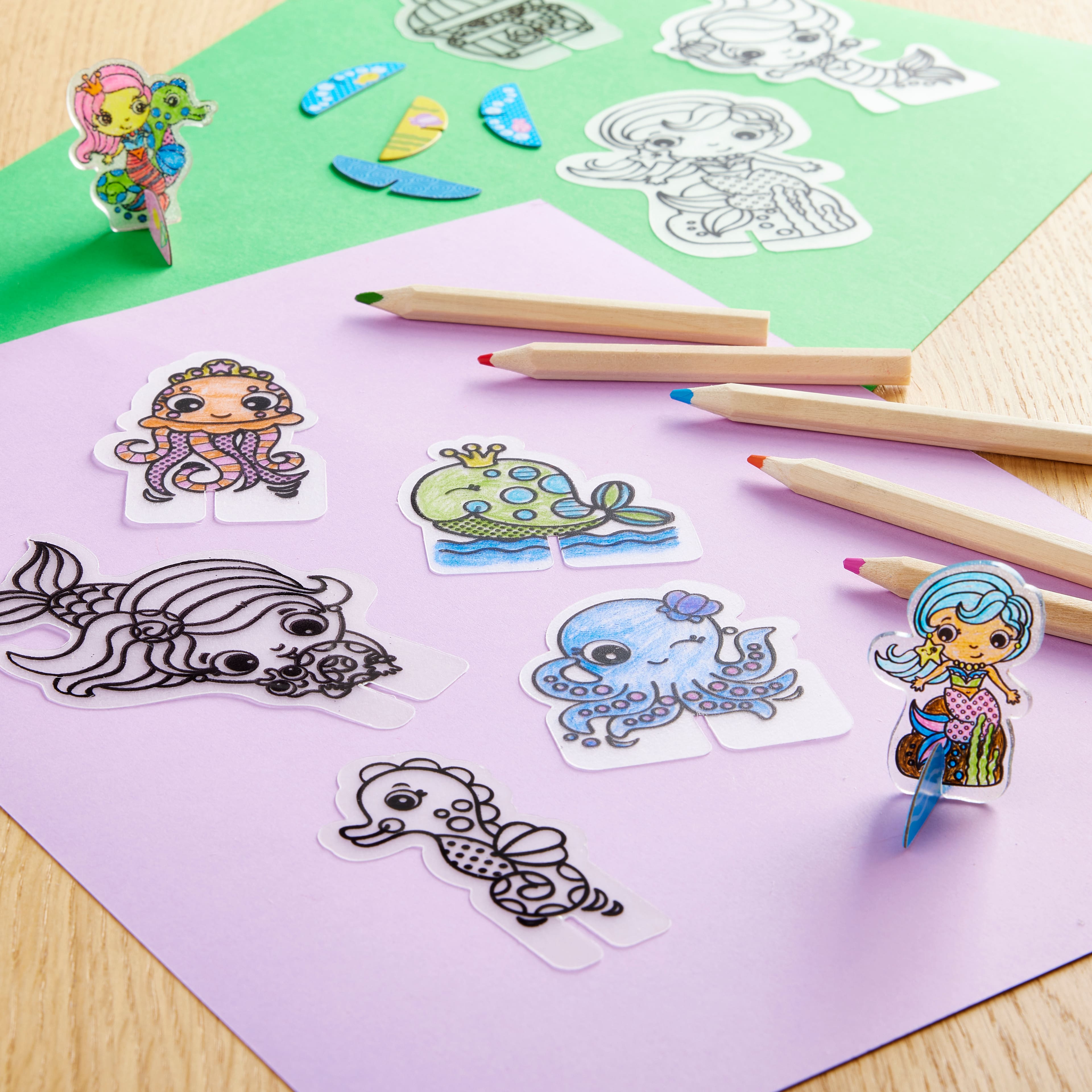 12 Pack: Shrinky Dinks&#xAE; Mermaid Activity Kit