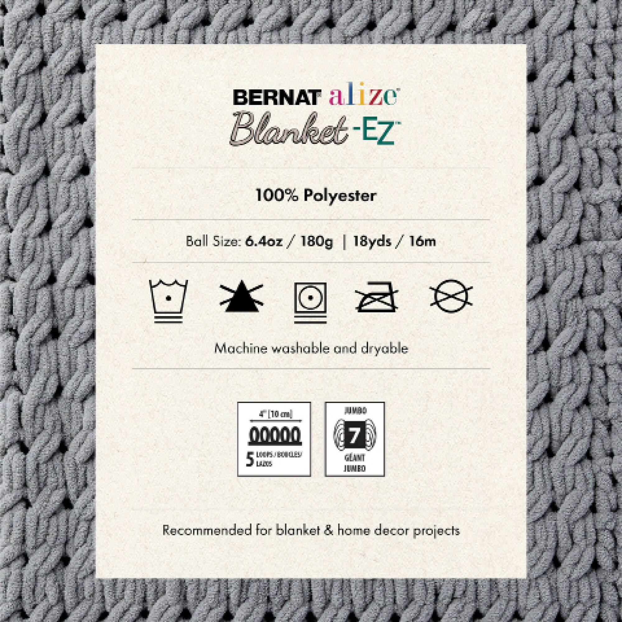 2 Pack Bernat® Alize® Blanket-EZ™ Yarn