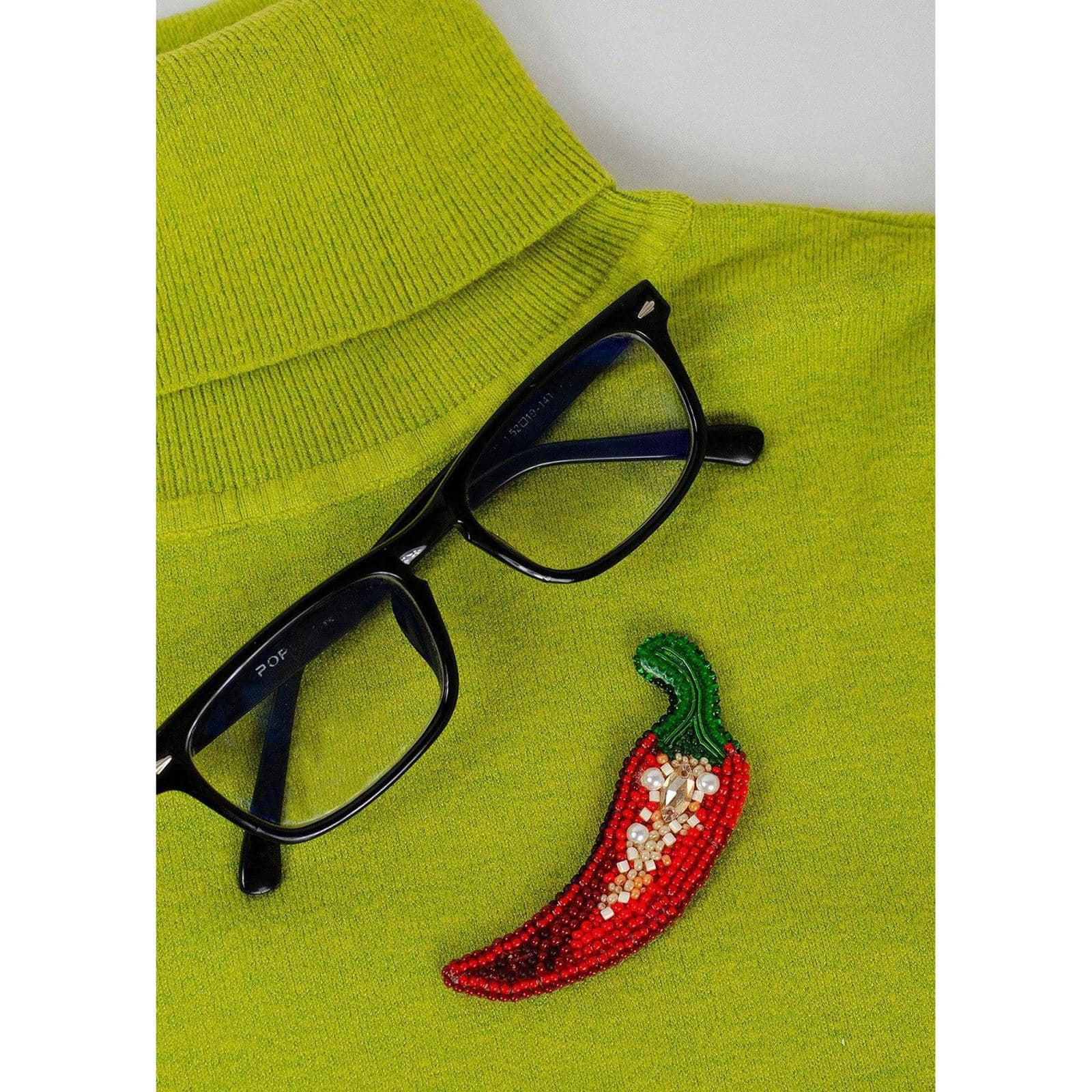 Abris Art Hot Pepper Bead Embroidery Decoration Kit