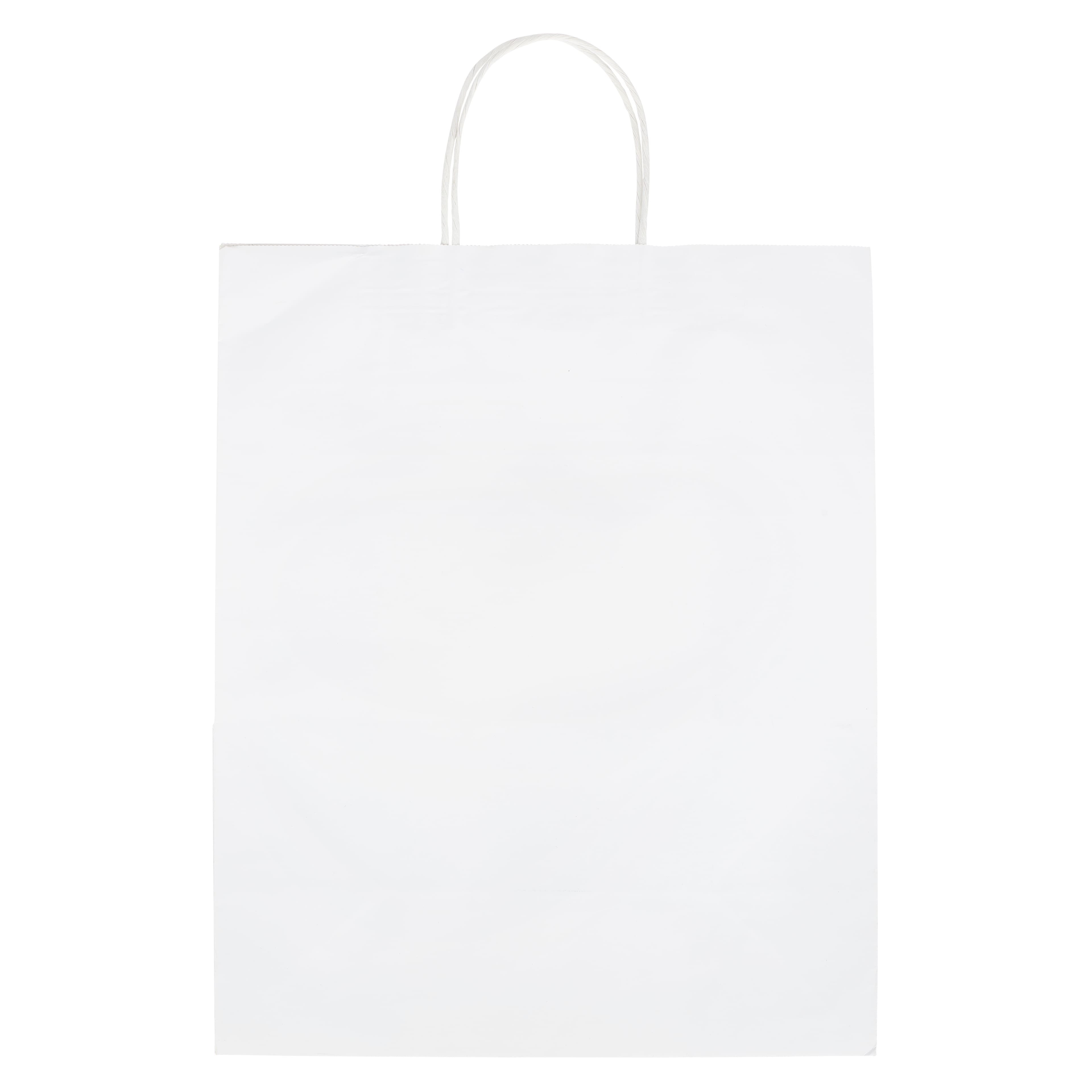 12 Pack: Glossy White Gift Bag by Celebrate It&#x2122;