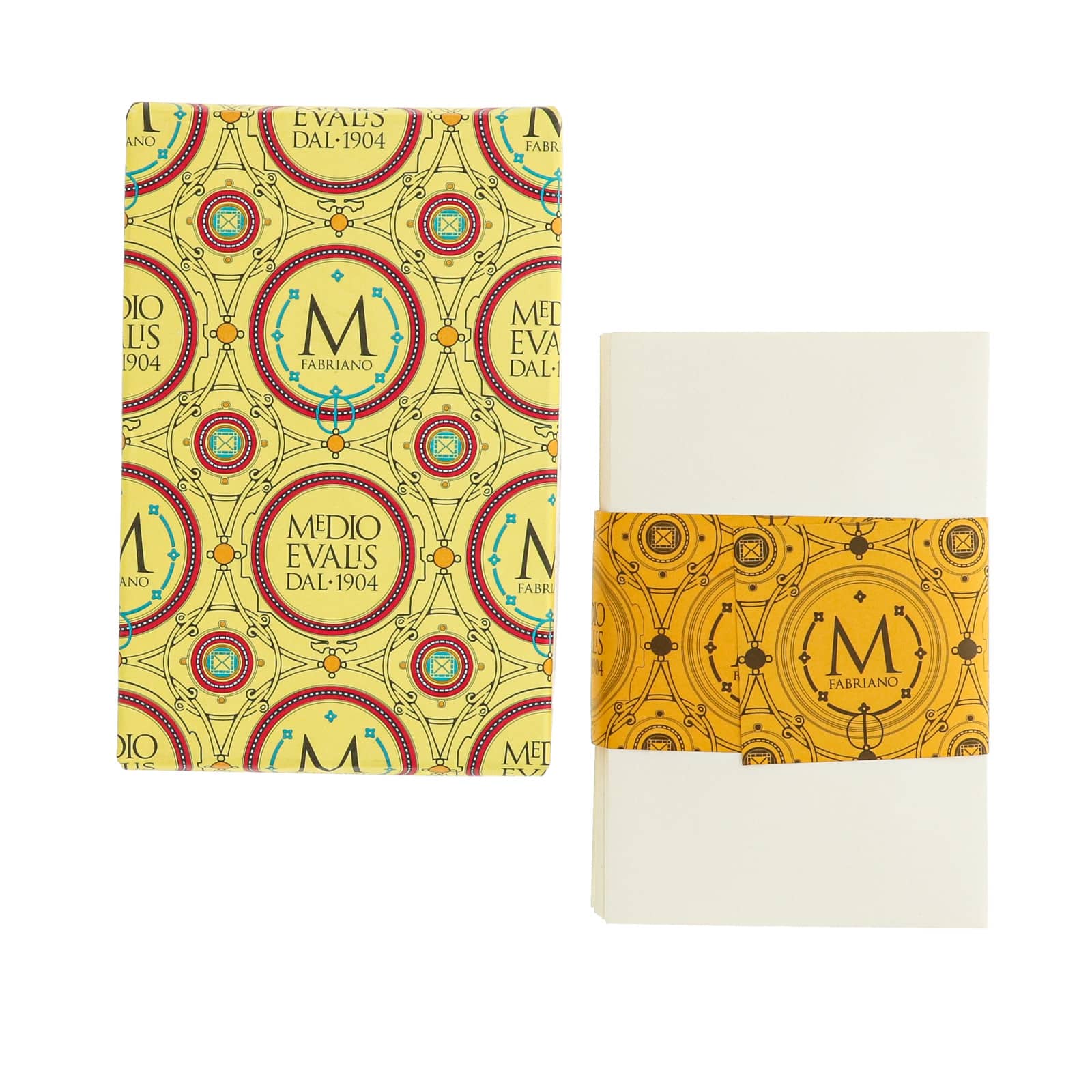 Fabriano&#xAE; Medioevalis 3.3&#x22; x 5.1&#x22; White Flat Cards &#x26; Envelopes, 20ct.