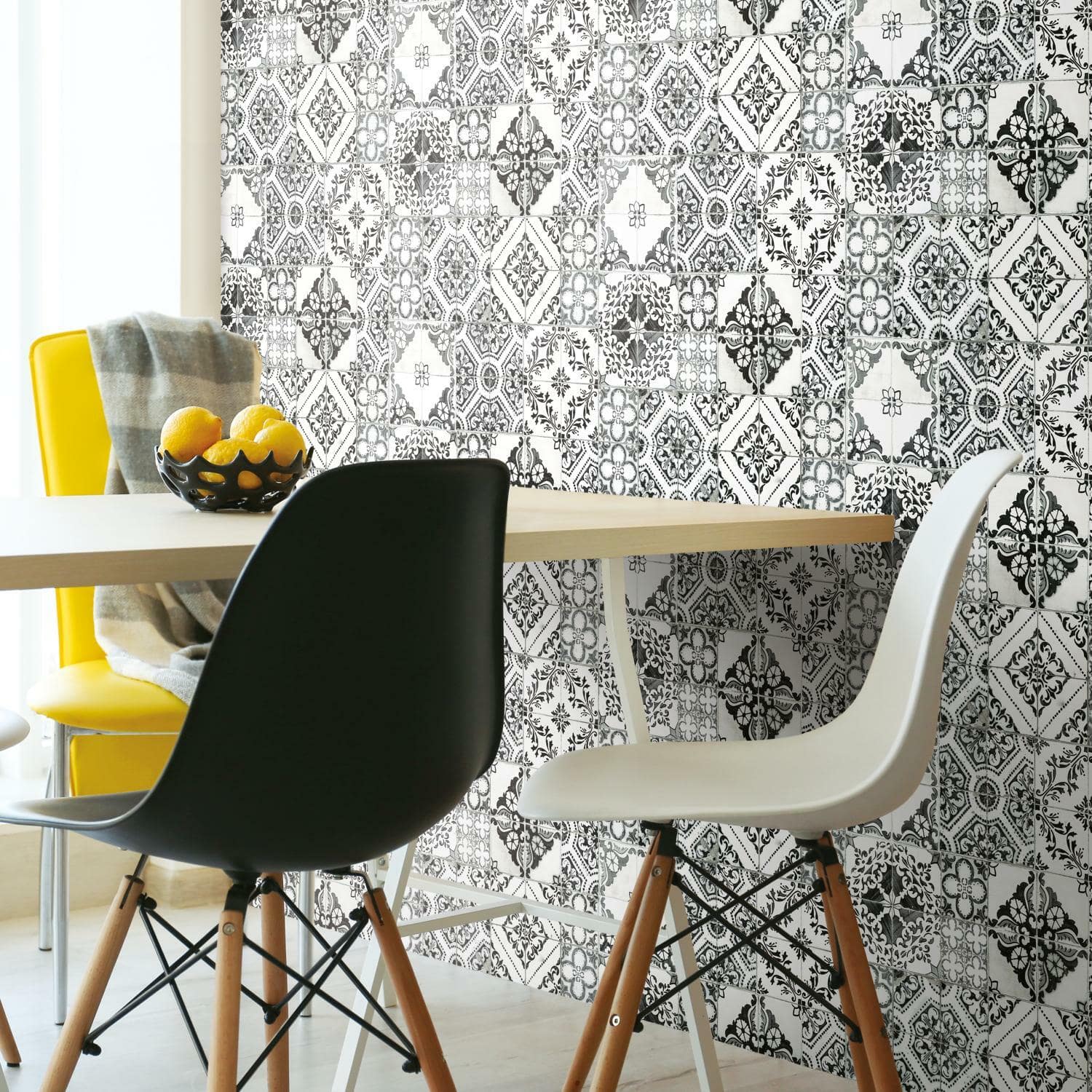 RoomMates Mediterranean Tile Peel & Stick Wallpaper